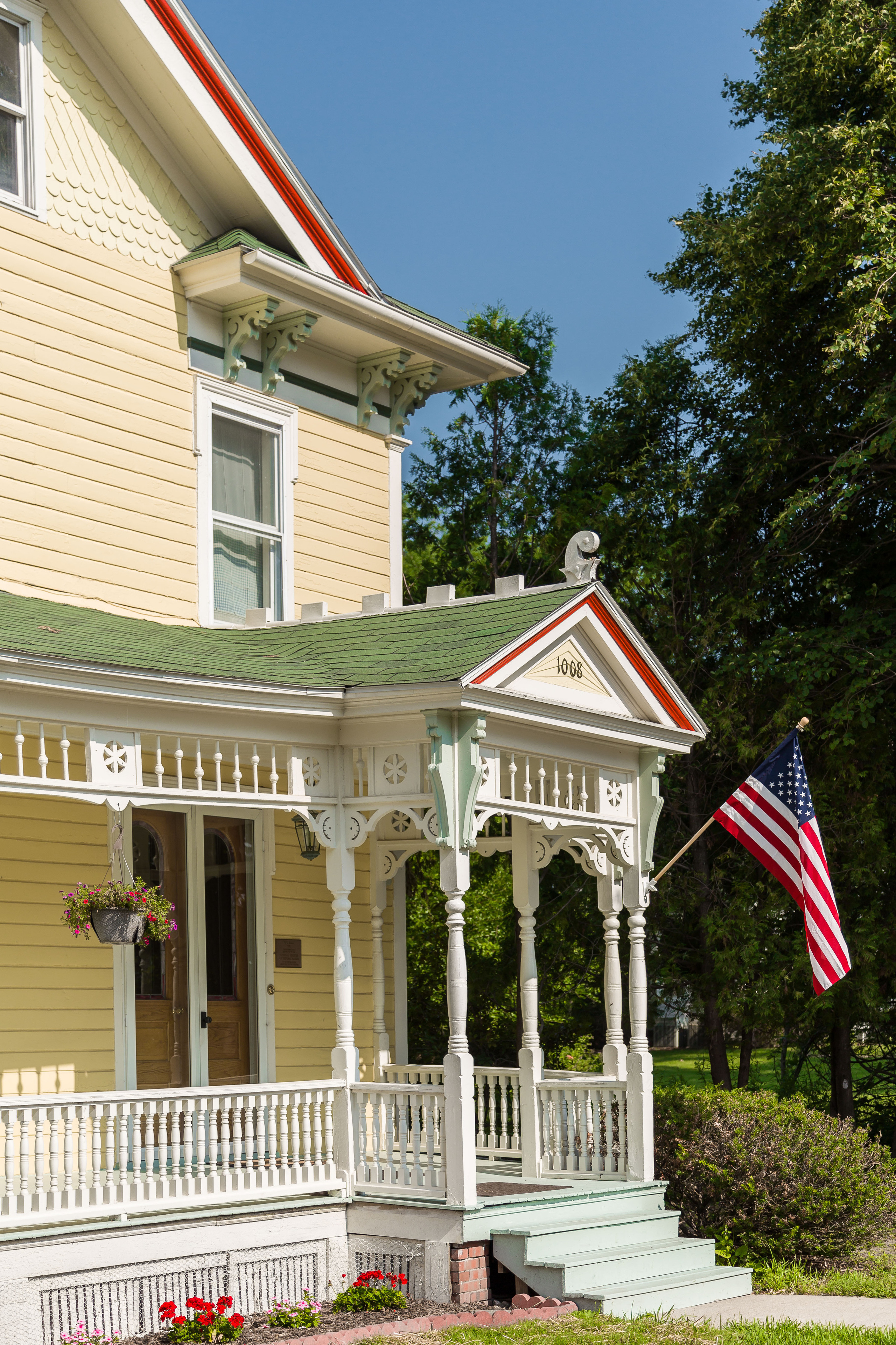 Формы и архитектоника жилого дома W.C. Ball House в городе Фэйрфилд. Проект фотографа Александра Высокина — «Фотоархитектоника»
