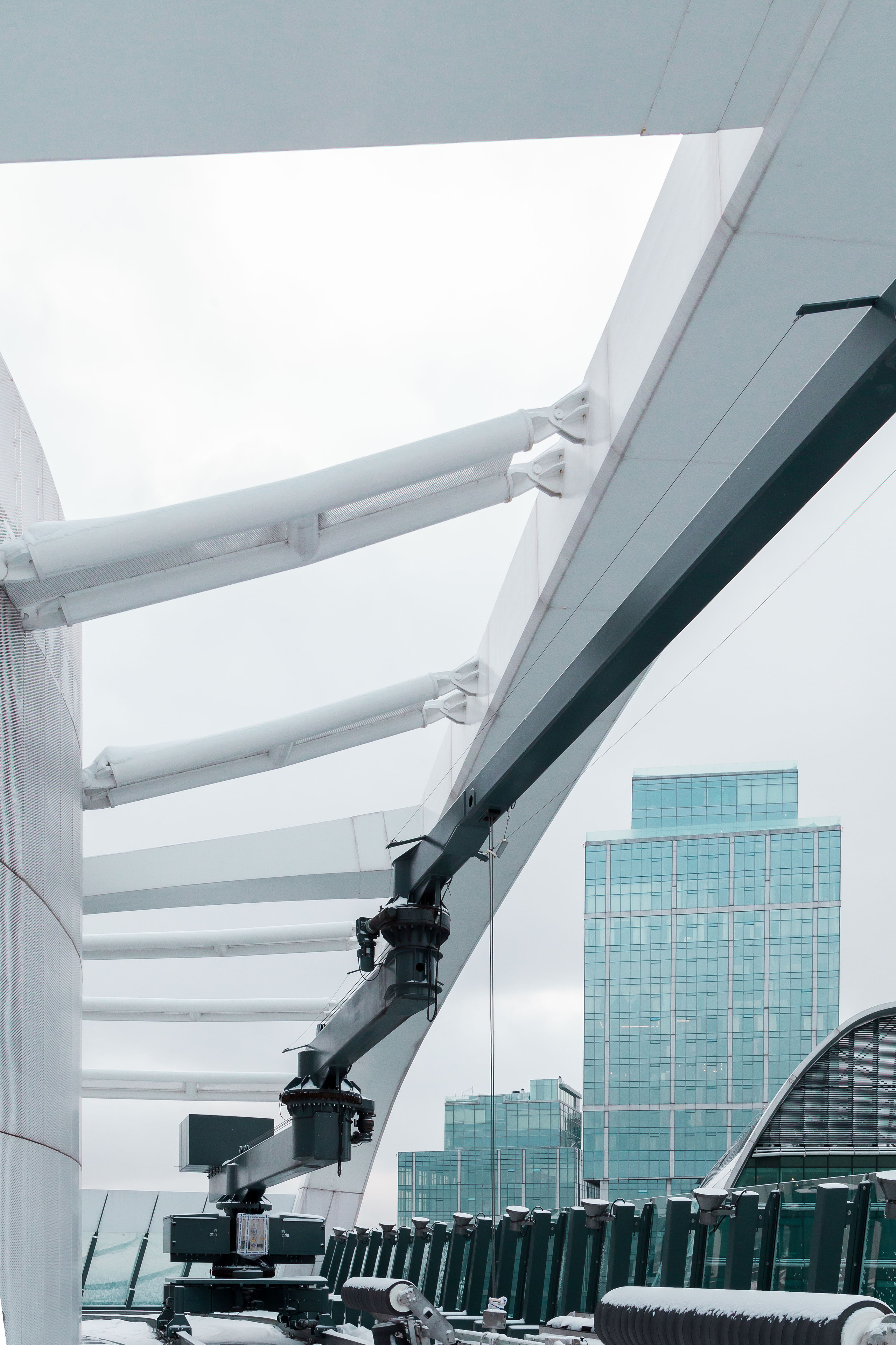 Формы и архитектоника башен ММДЦ. Проект фотографа Александра Высокина — «Фотоархитектоника»