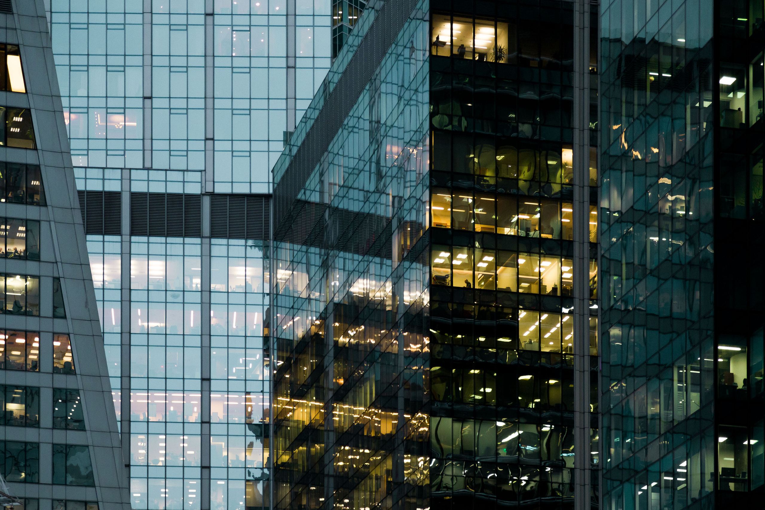 Формы и архитектоника башен ММДЦ. Проект фотографа Александра Высокина — «Фотоархитектоника»