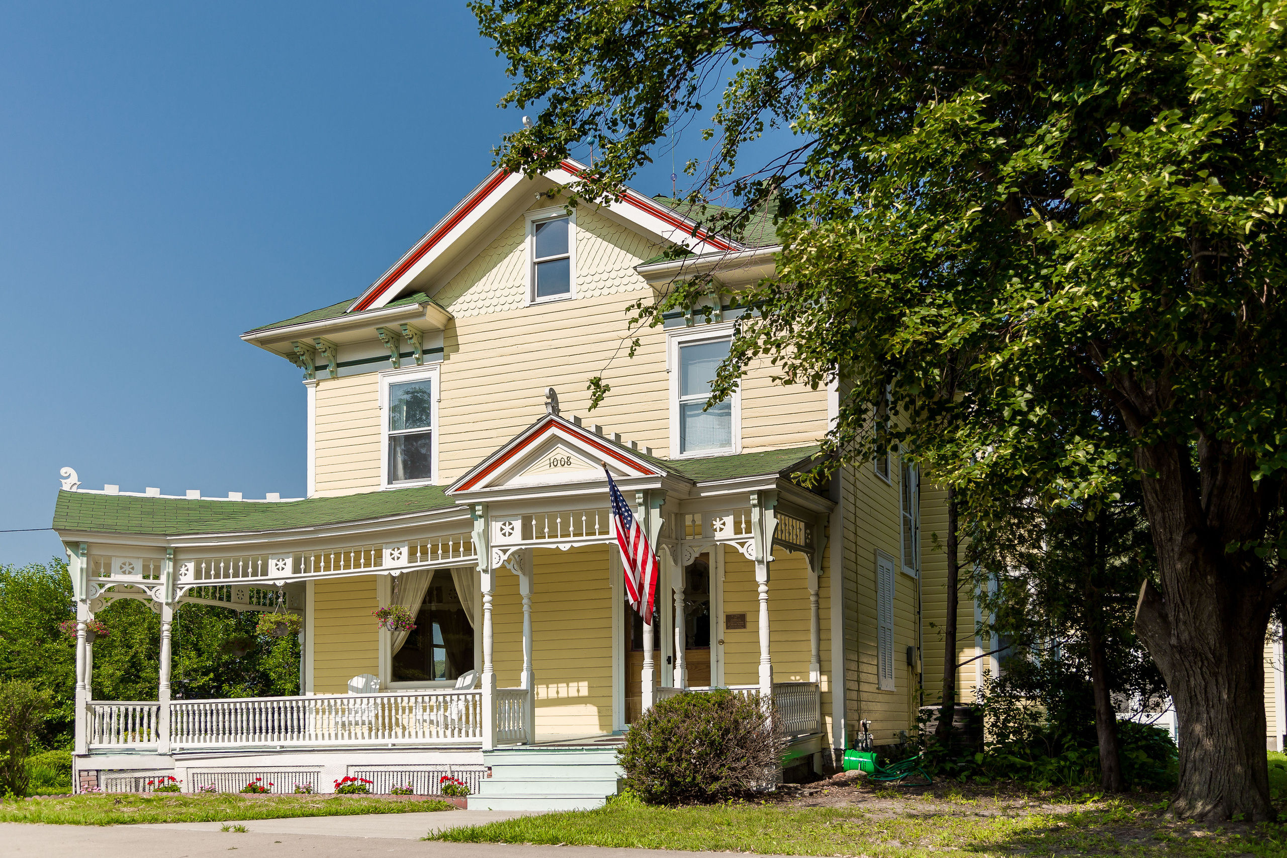 Формы и архитектоника жилого дома W.C. Ball House в городе Фэйрфилд. Проект фотографа Александра Высокина — «Фотоархитектоника»