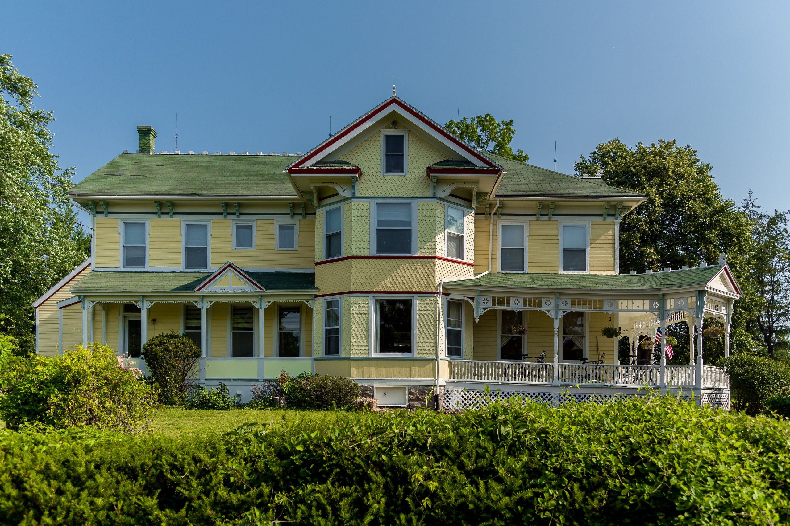 Формы и архитектоника жилого дома W.C. Ball House в городе Фэйрфилд. Проект фотографа Александра Высокина — «Фотоархитектоника»