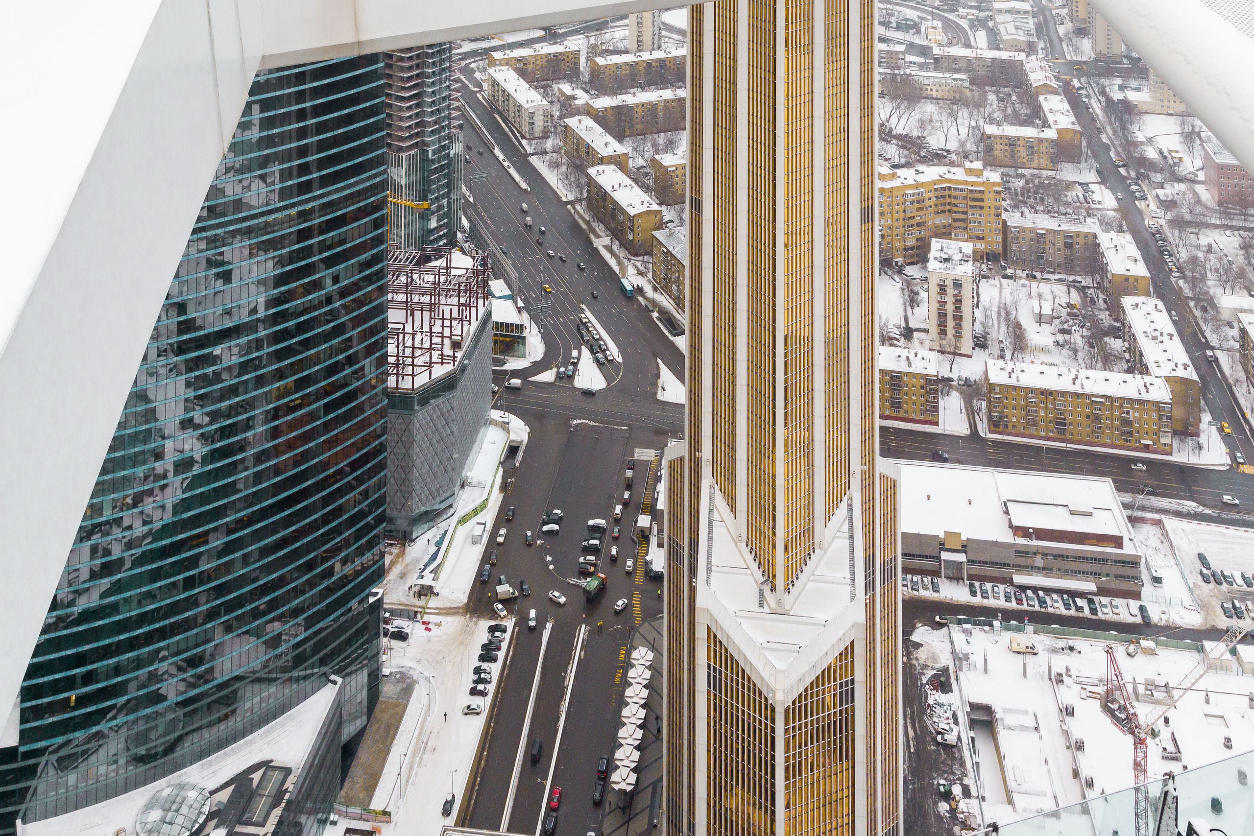 Формы и архитектоника башен ММДЦ. Проект фотографа Александра Высокина — «Фотоархитектоника»