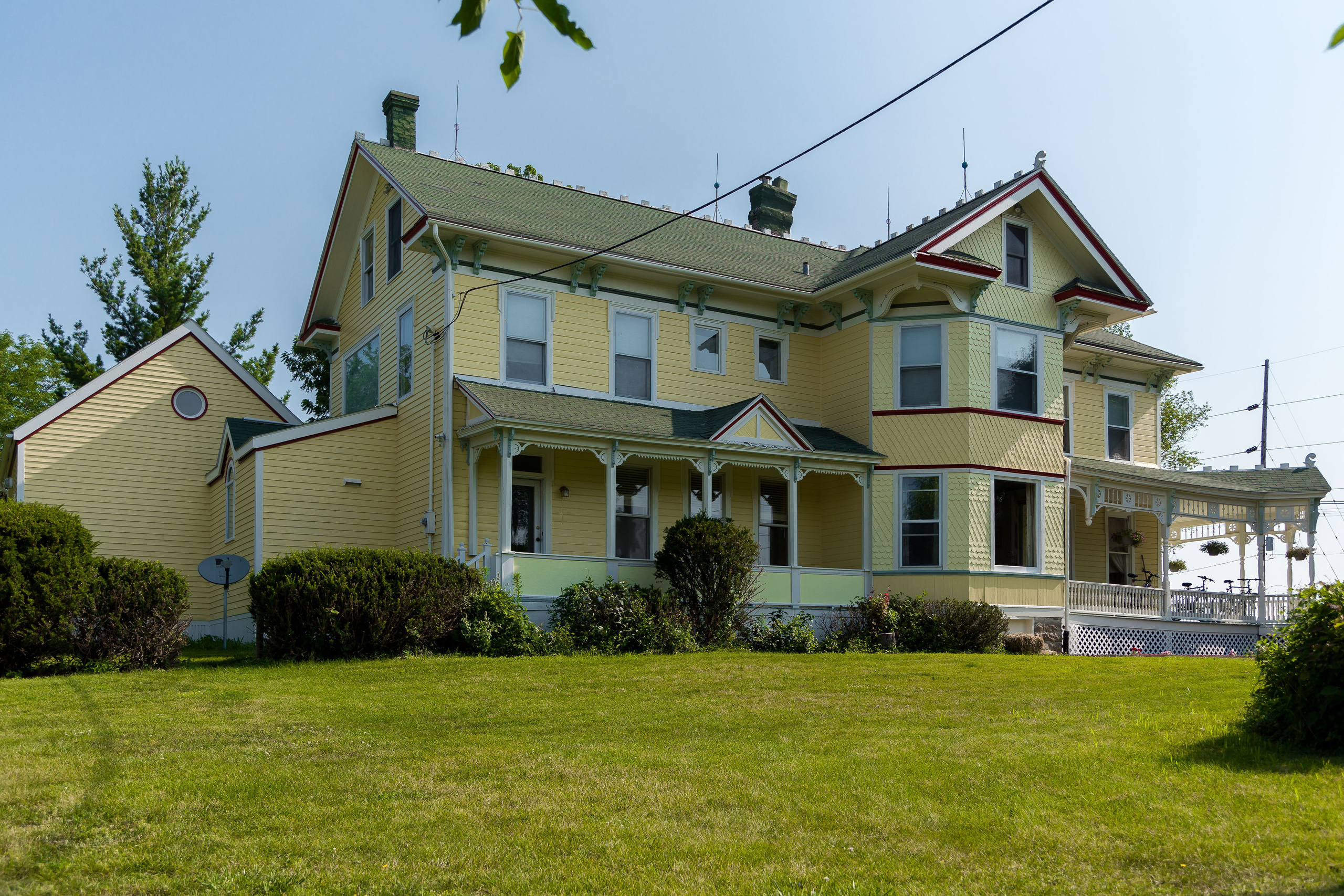 Формы и архитектоника жилого дома W.C. Ball House в городе Фэйрфилд. Проект фотографа Александра Высокина — «Фотоархитектоника»