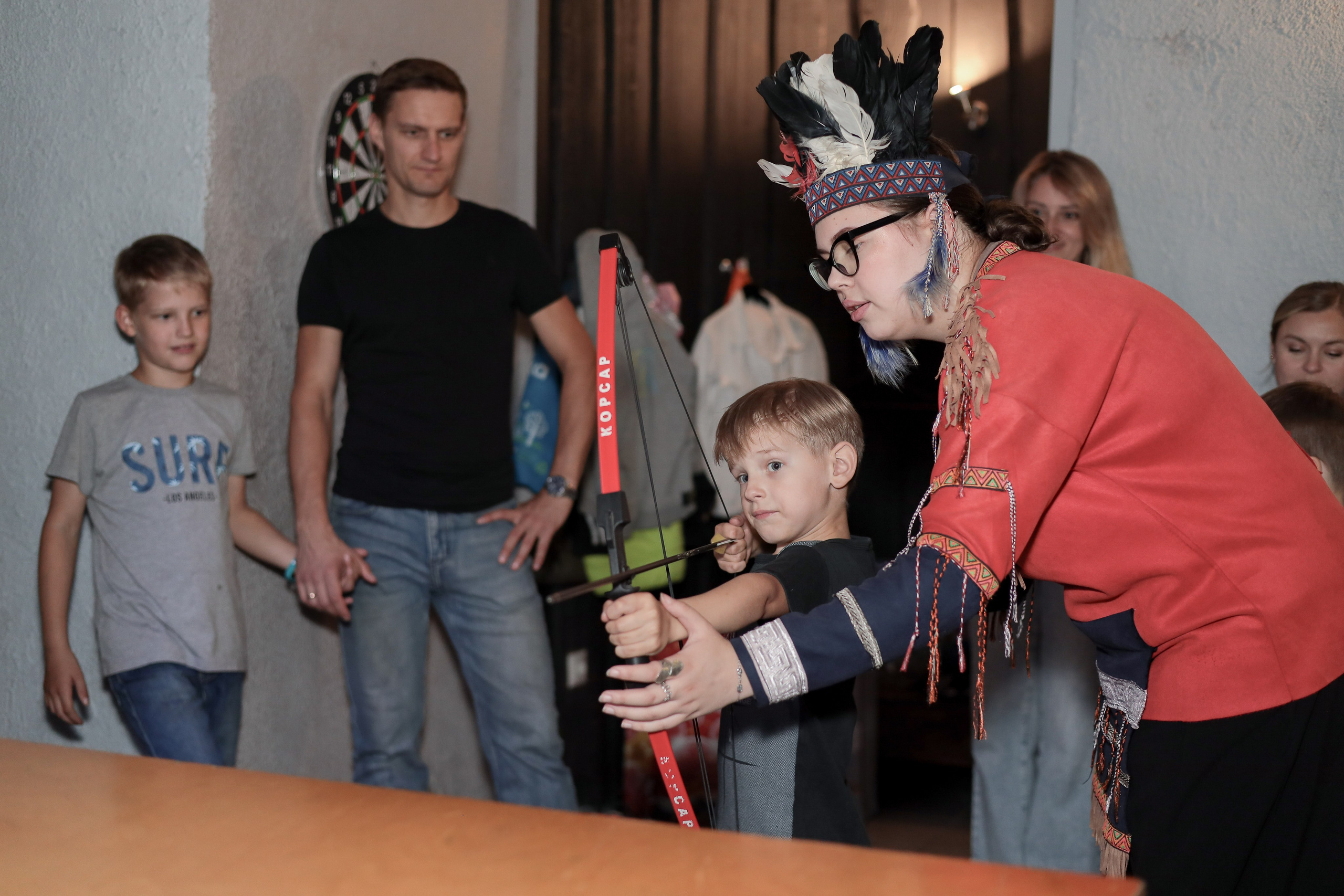 День рождение в стрелковом клубе. Фотограф Надршина Лилия