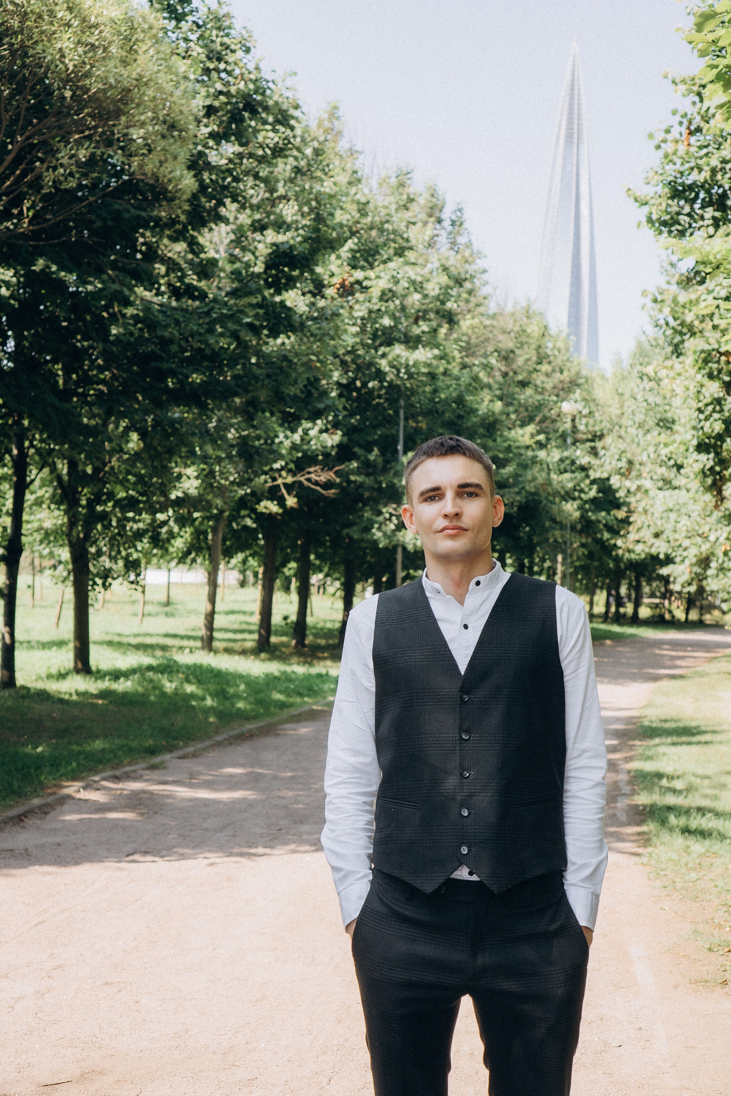 СВАДЕБНАЯ СЬЕМК В ПАРКЕ 300-ЛЕТИЯ. Профессиональный фотограф, Санкт-Петербург — Виктория Богомолова