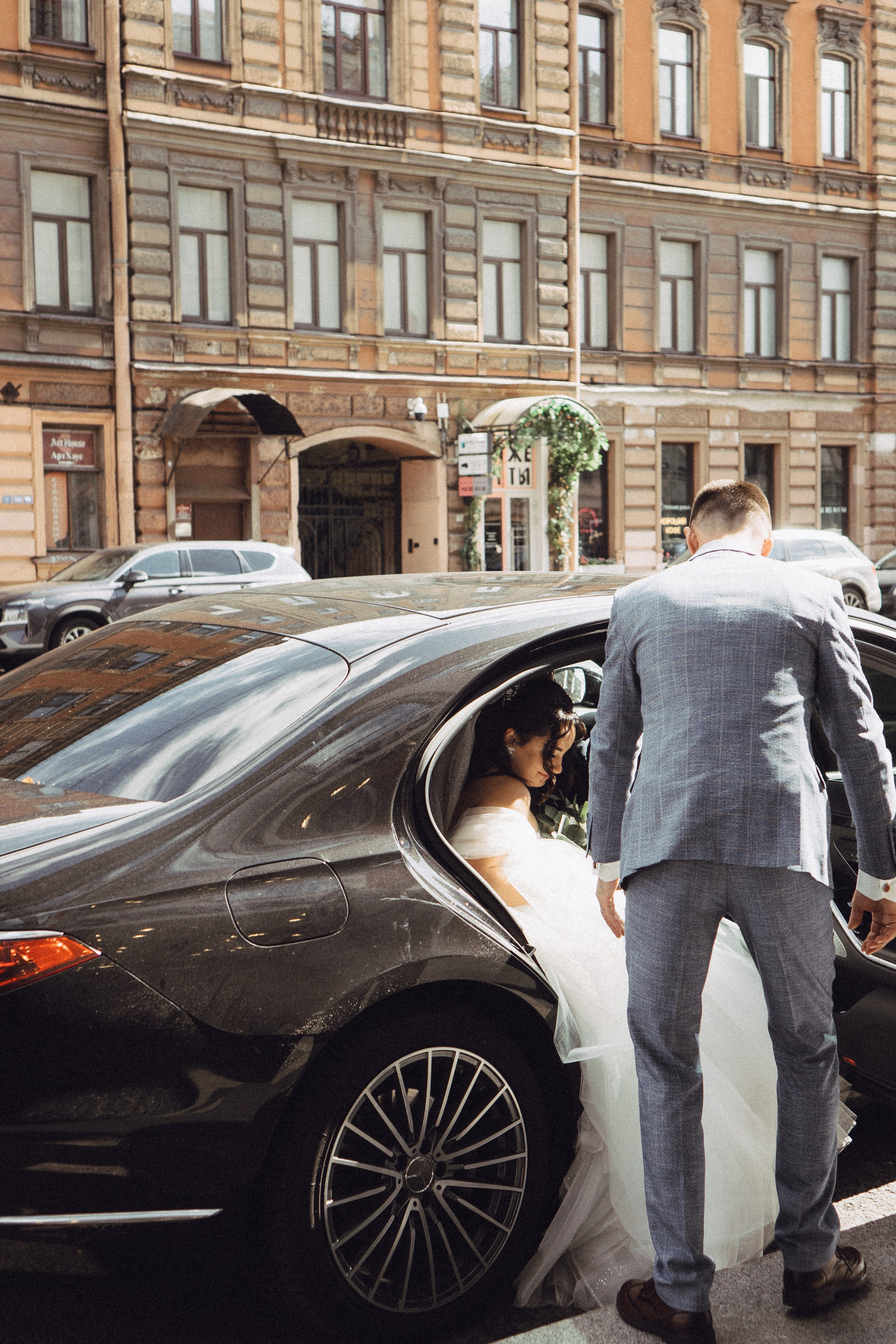 СВАДЕБНАЯ ПРОГУЛКА РЕСТОРАН МЫ ЖЕ НА ТЫ И ФОТОСЕССИИЯ С АВТОМОБИЛЕМ. Профессиональный фотограф, Санкт-Петербург — Виктория Богомолова