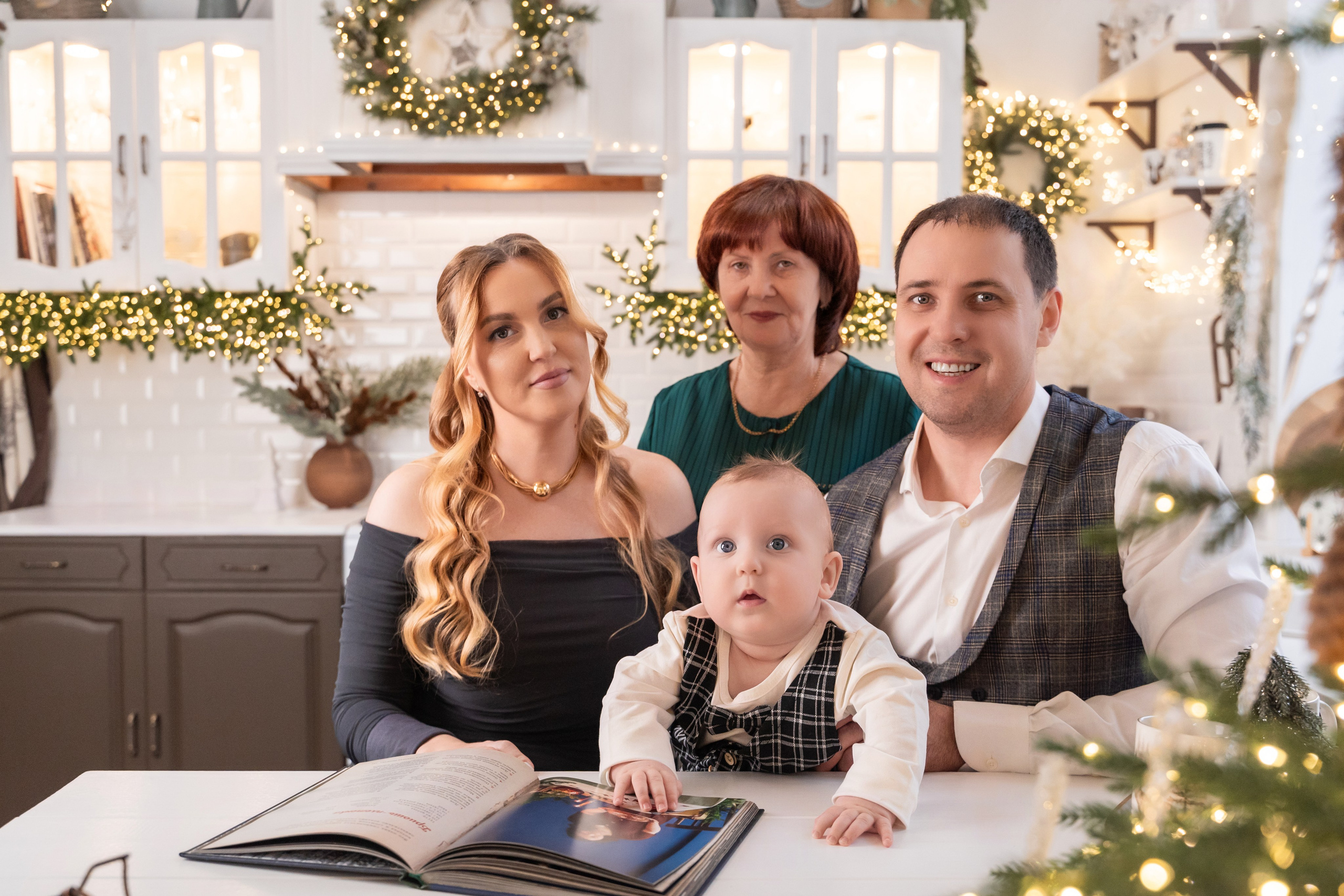 Семейные Новогодние истории. Свадебный и семейный фотограф в Омске Белозерова Александра