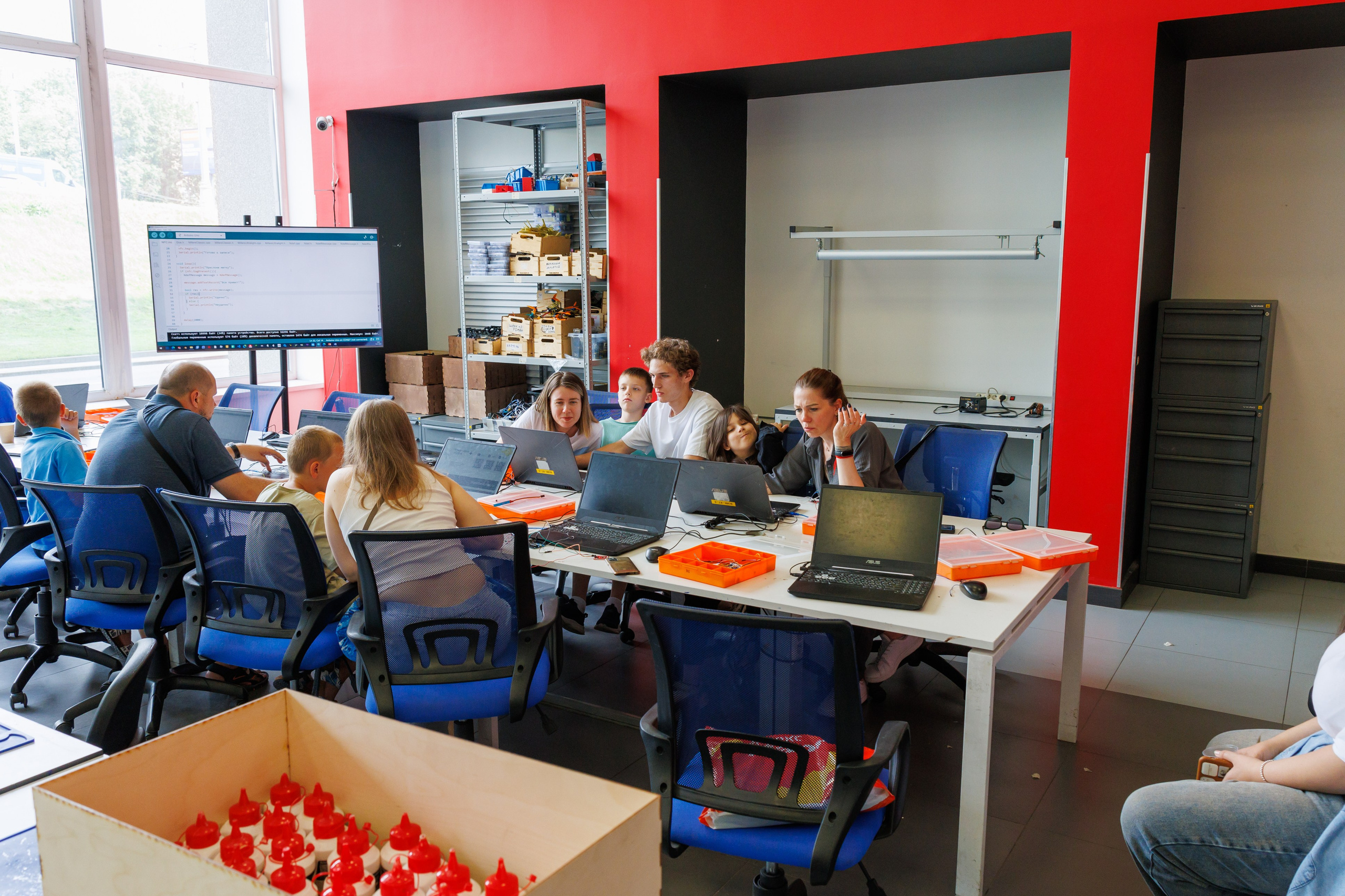 Детское мероприятие в Технопарке. Фотограф в Москве Дмитрий Емельянов