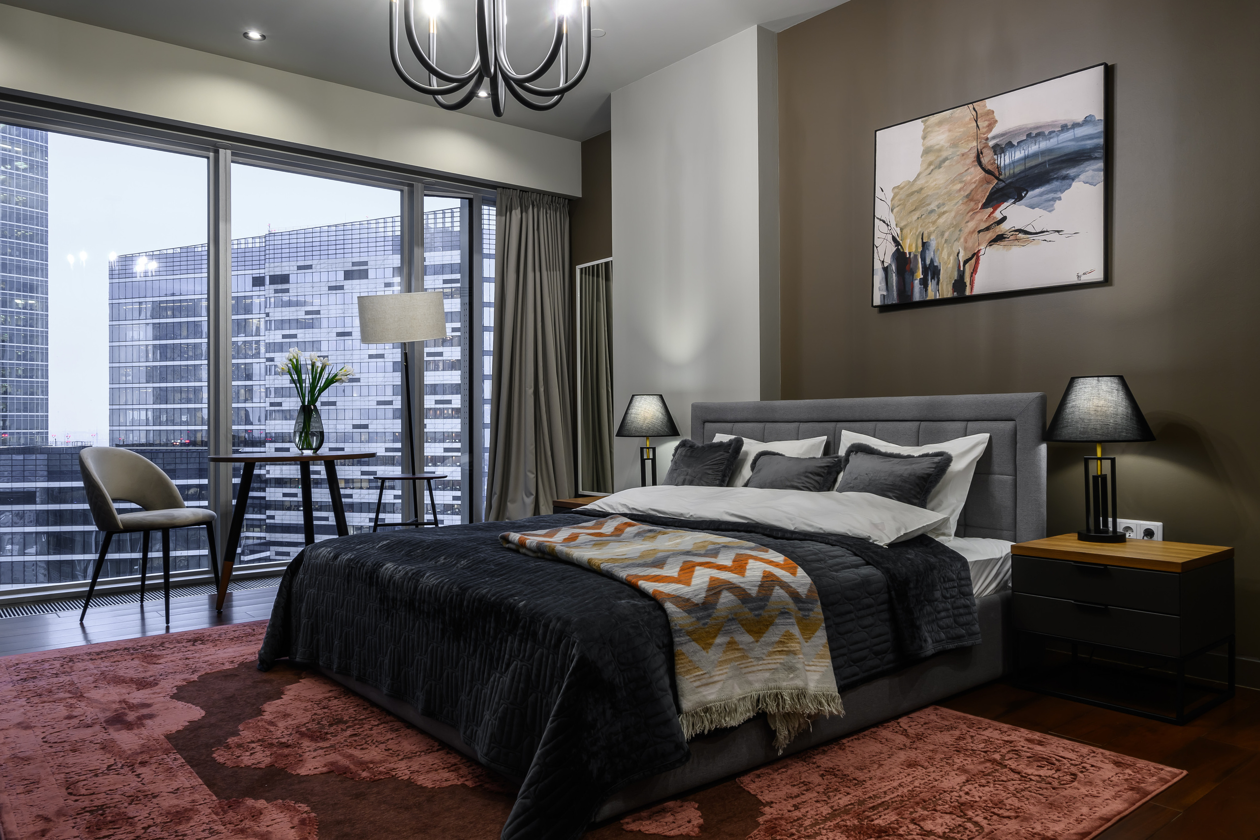 Фотосессия Москва-Сити. Интерьерный фотограф Юлия Лебедева. Москва