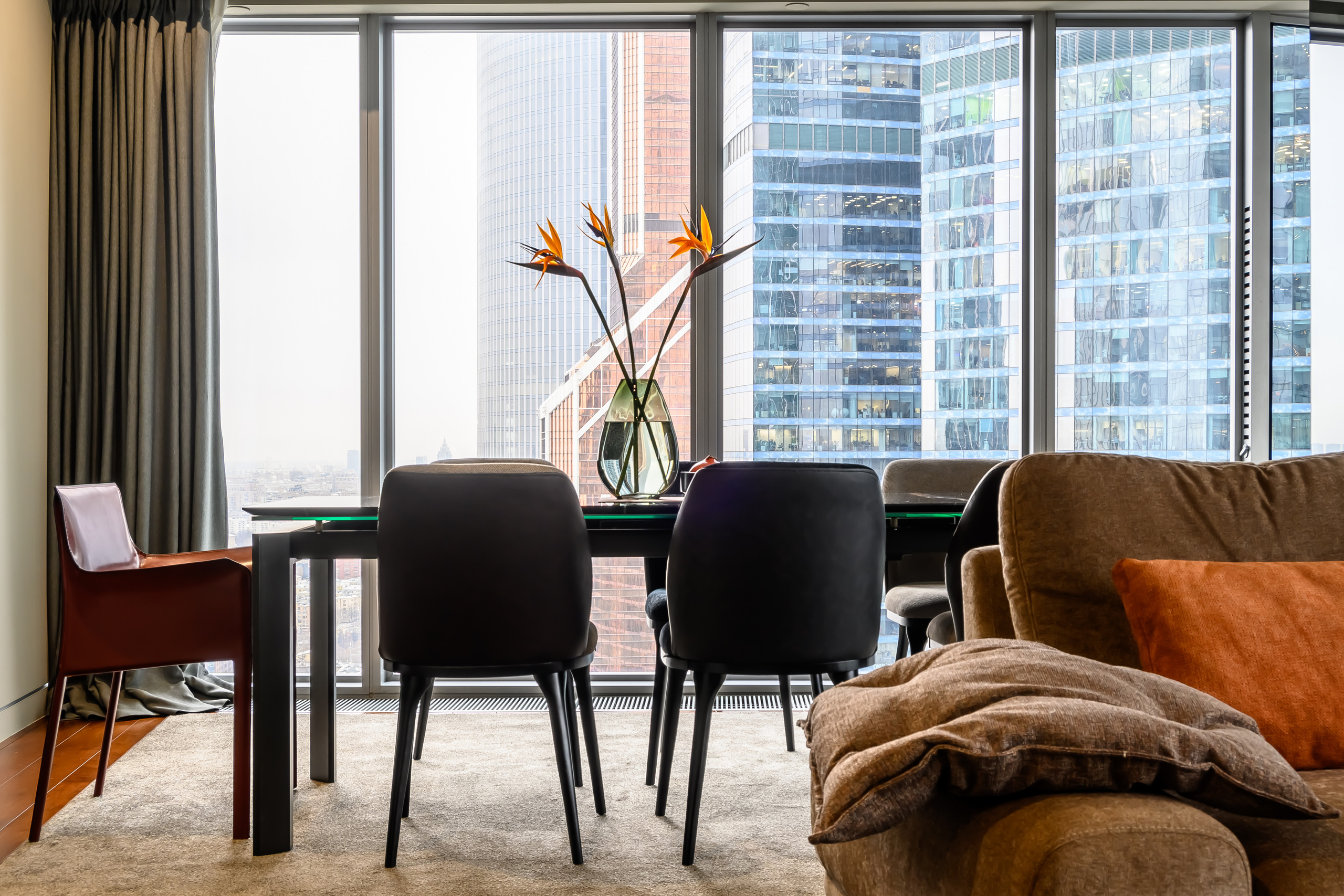 Фотосессия Москва-Сити. Интерьерный фотограф Юлия Лебедева. Москва