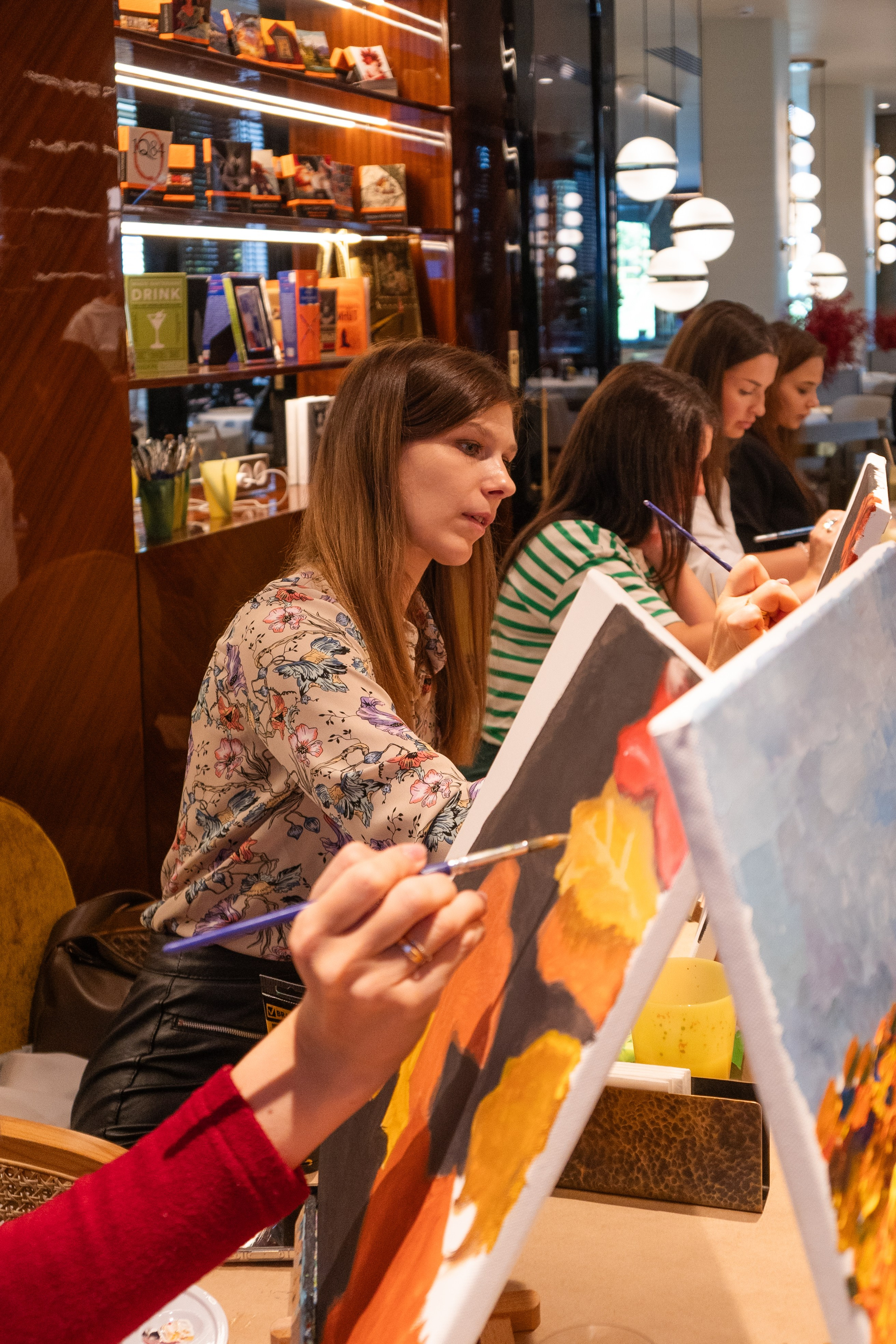 Корпоратив Teach Me Art 3. Портретный фотограф в Москве и Санкт-Петербурге Арина Чех