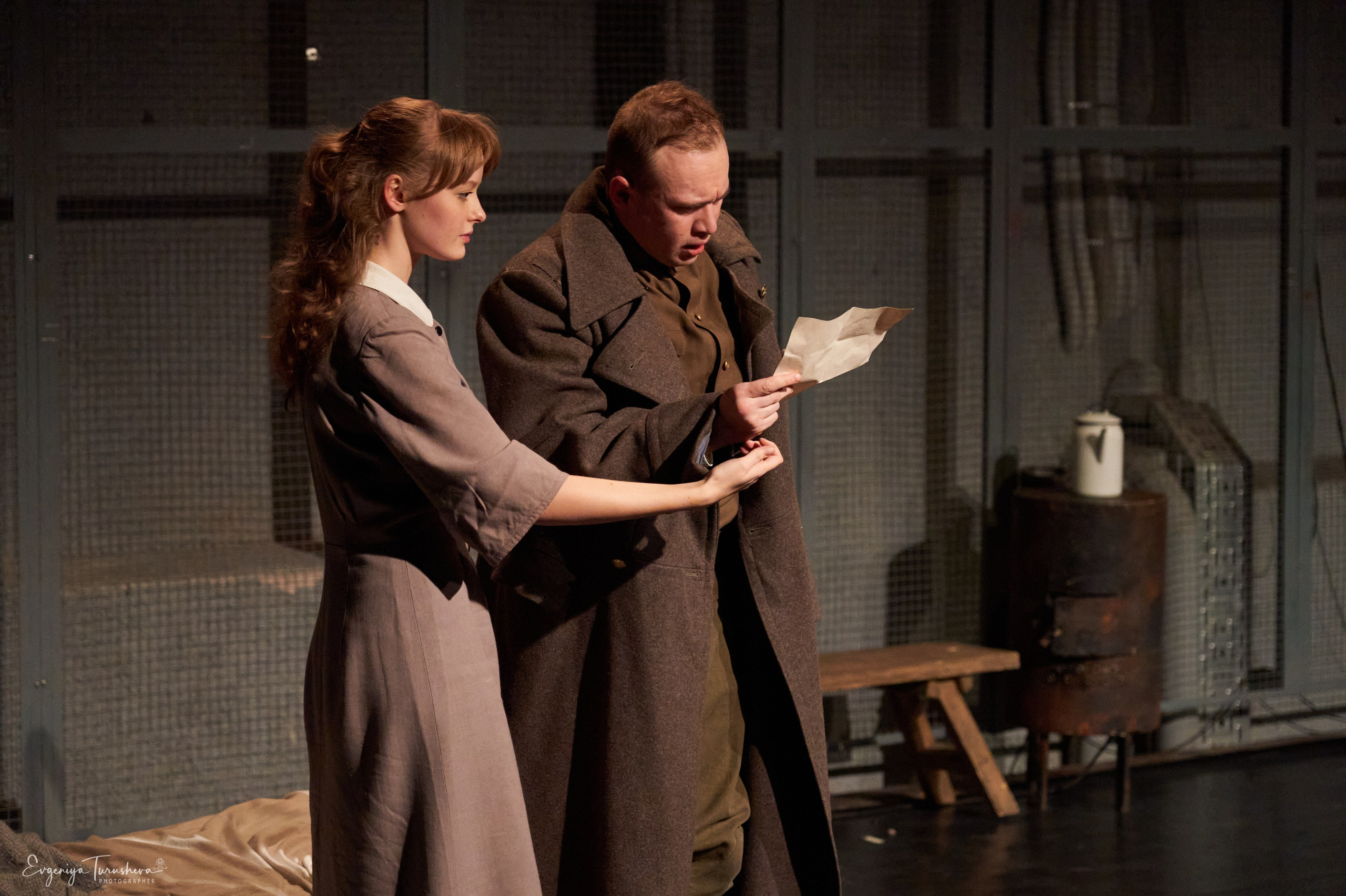 «Не бойся быть счастливым» (по пьесе А. Арбузова «Мой бедный Марат») | 26.01.2024 | ЦАТРА (экспериментальная сцена). Фотограф Евгения Турушева