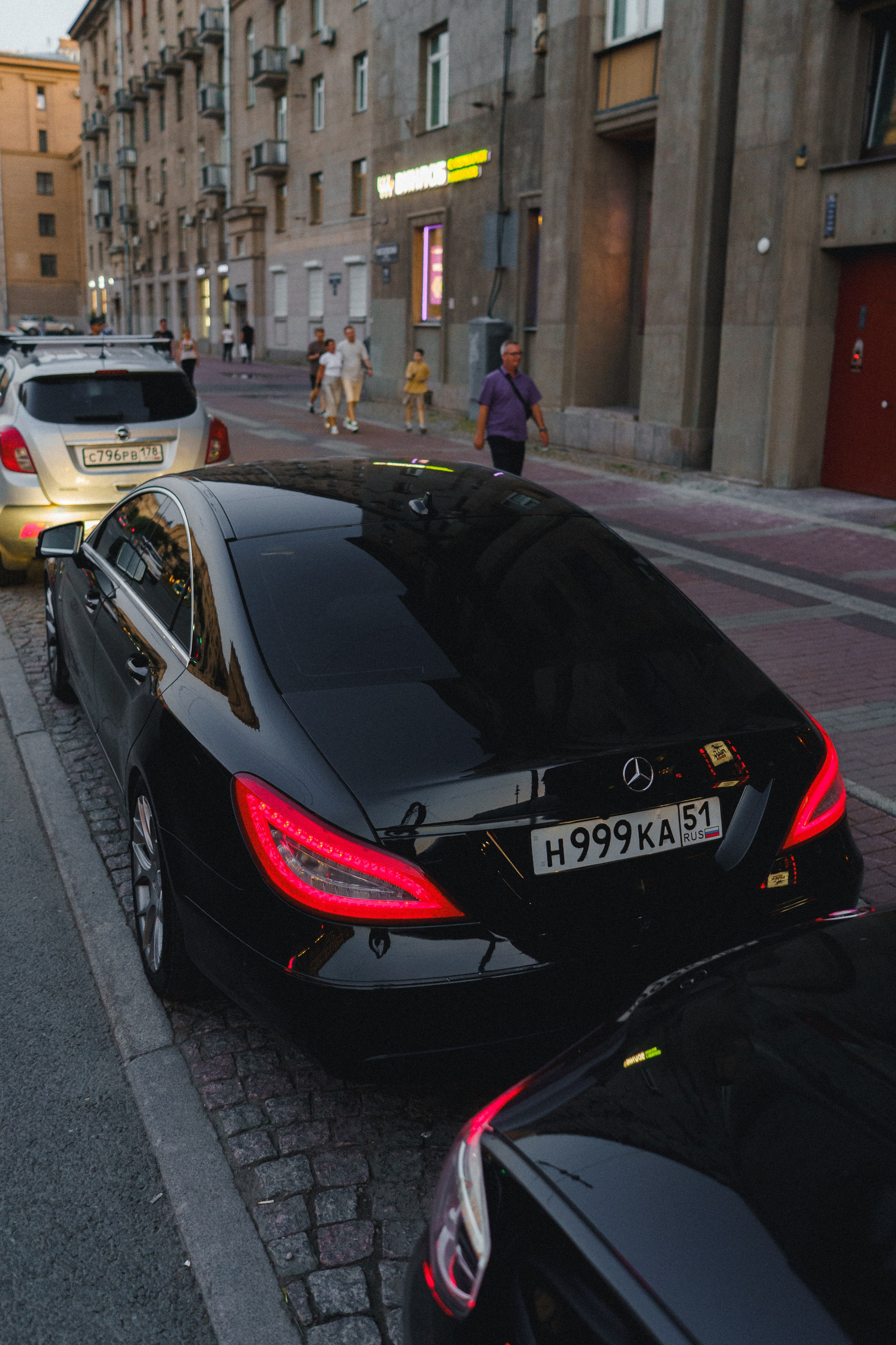 Mercedes-Benz CLS W218 / Данил. Автомобильный фотограф Микрюков Максим г. Санкт-Петербург