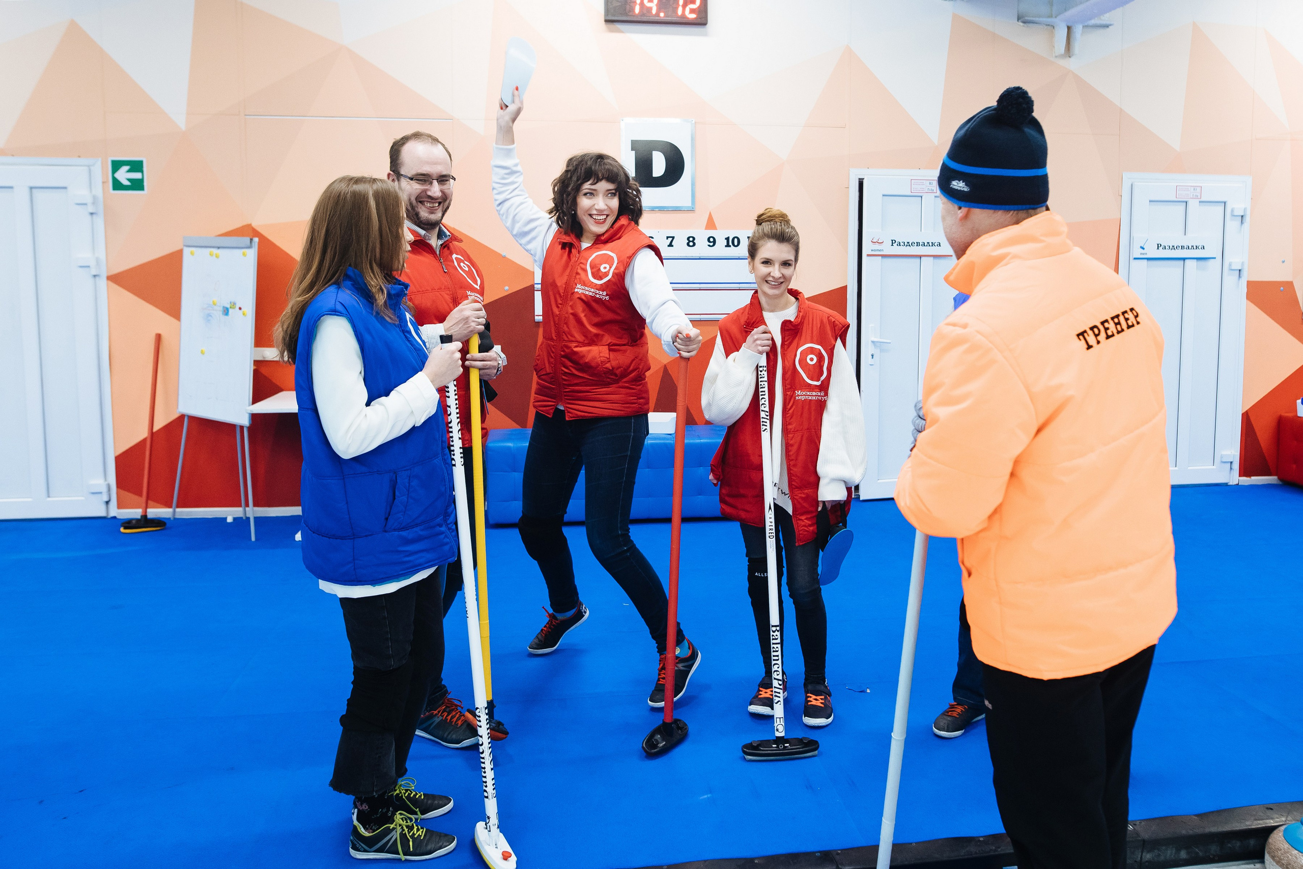 Корпоратив в кёрлинге. Свадебный и семейный фотограф Екатерина Иванова