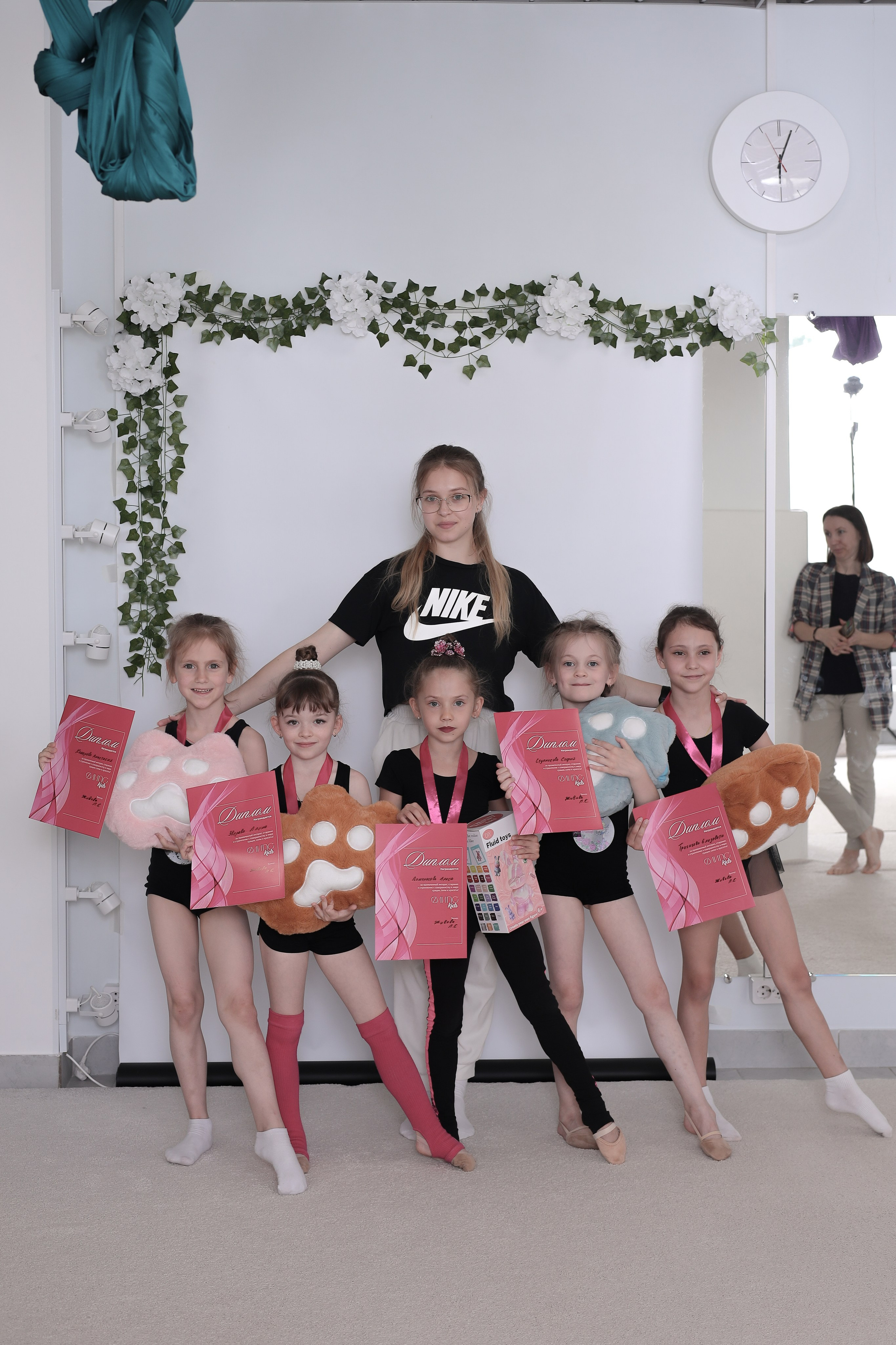 Открытый урок гимнастика. Фотограф Надршина Лилия