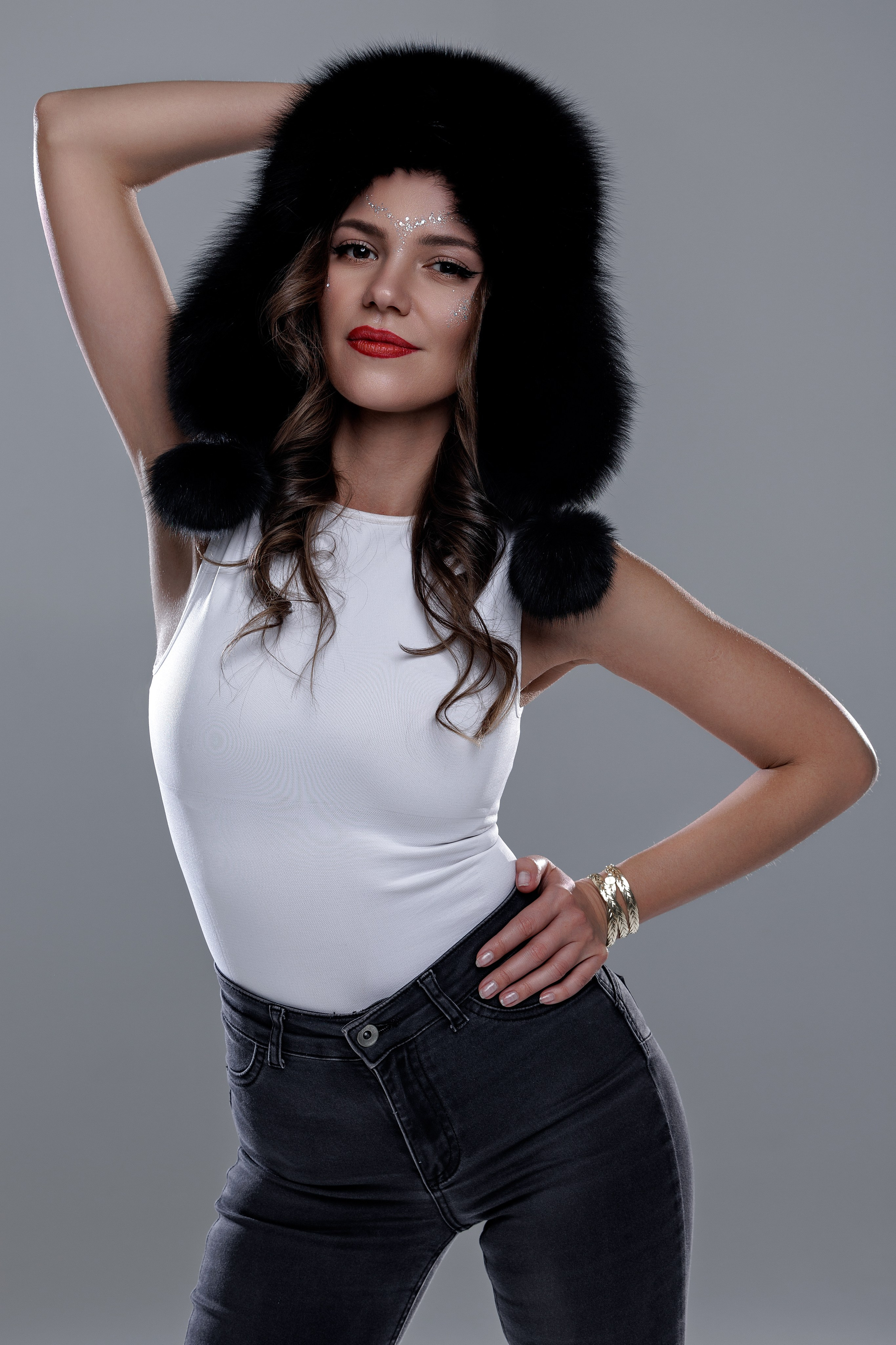 Студийная съемка. Трофимова Ольга, портретный фотограф