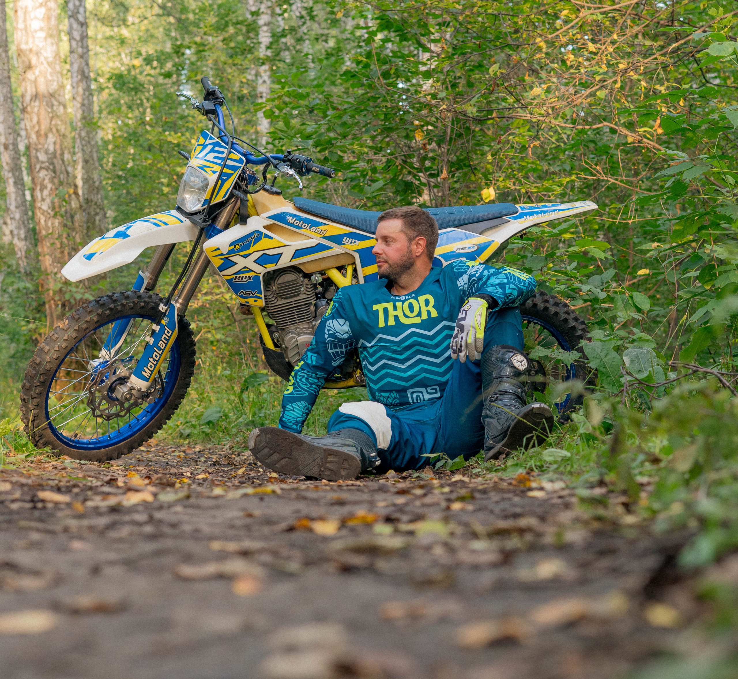 Фотосессия мотоциклов машин техники в Новосибирске Краснообске