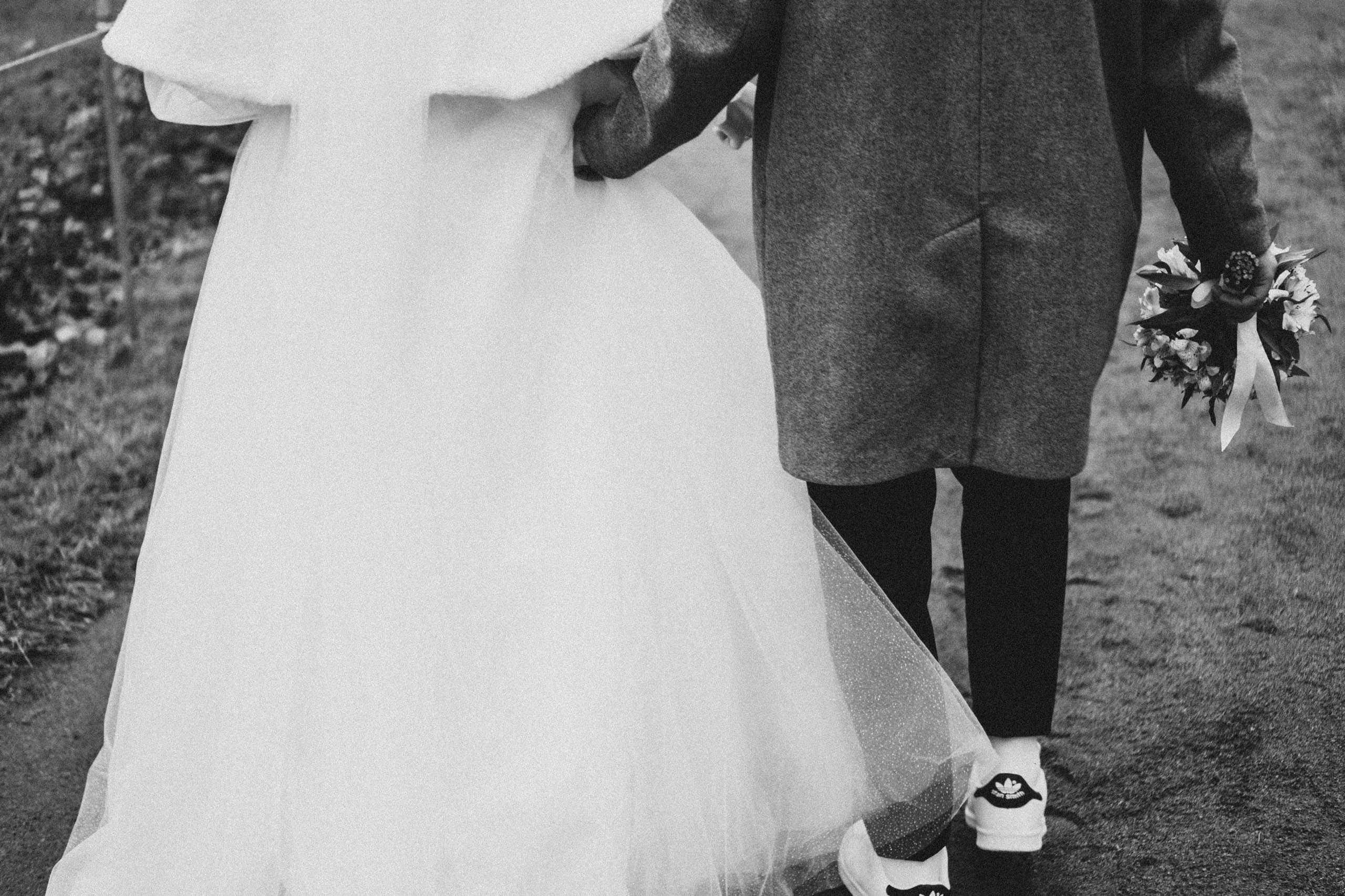 СВАДЕБНАЯ СЬЕМКА ПАРЫ В ГОРОДЕ ПУШКИН В ПАРКЕ ЕКАТЕРИНЕНСКОМ В НОЯБРЕ. Профессиональный фотограф, Санкт-Петербург — Виктория Богомолова