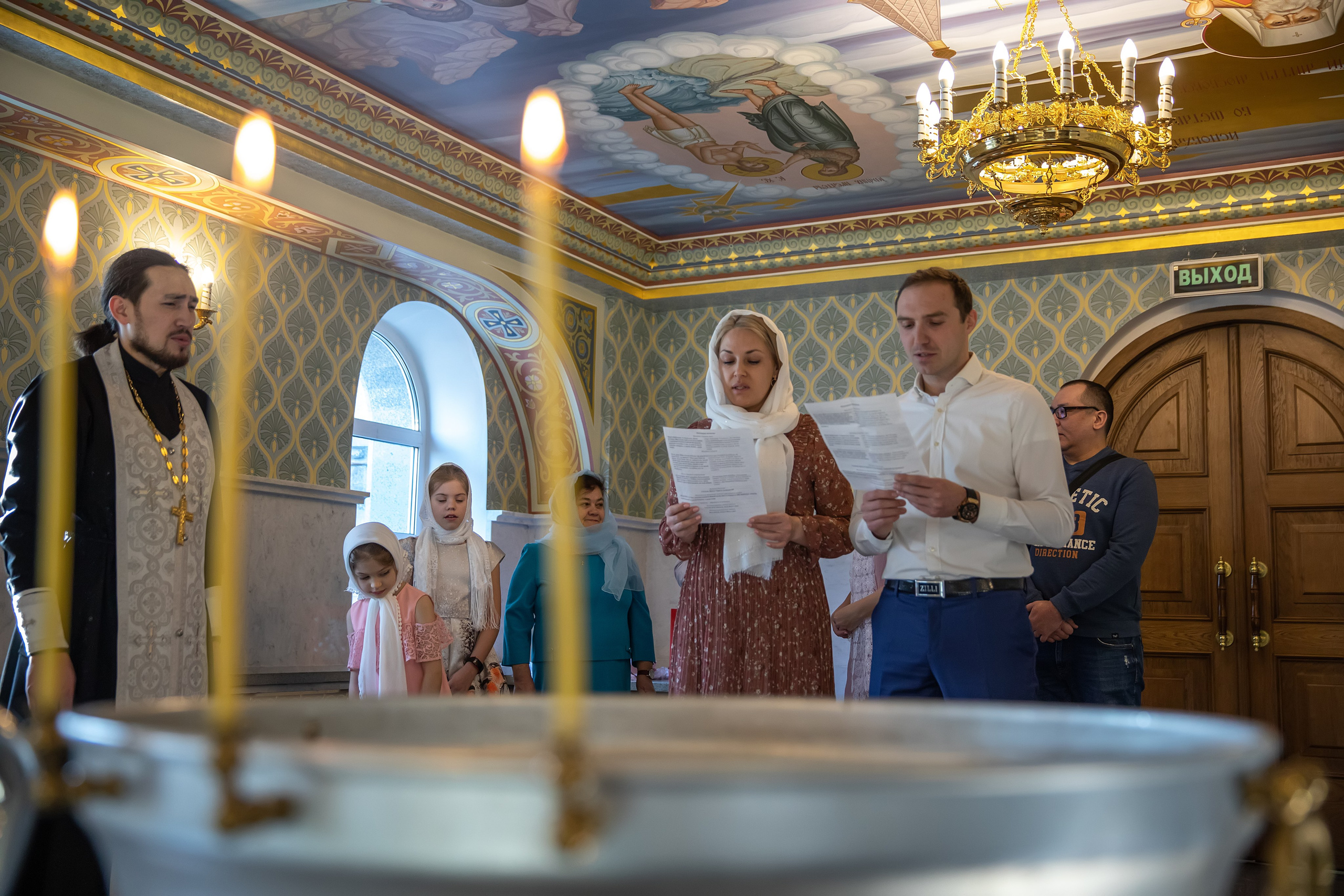 Таинство Крещения Мелиссы 2020. Фотограф Таинств Крещение и Венчания г. Магадан Власова Ульяна
