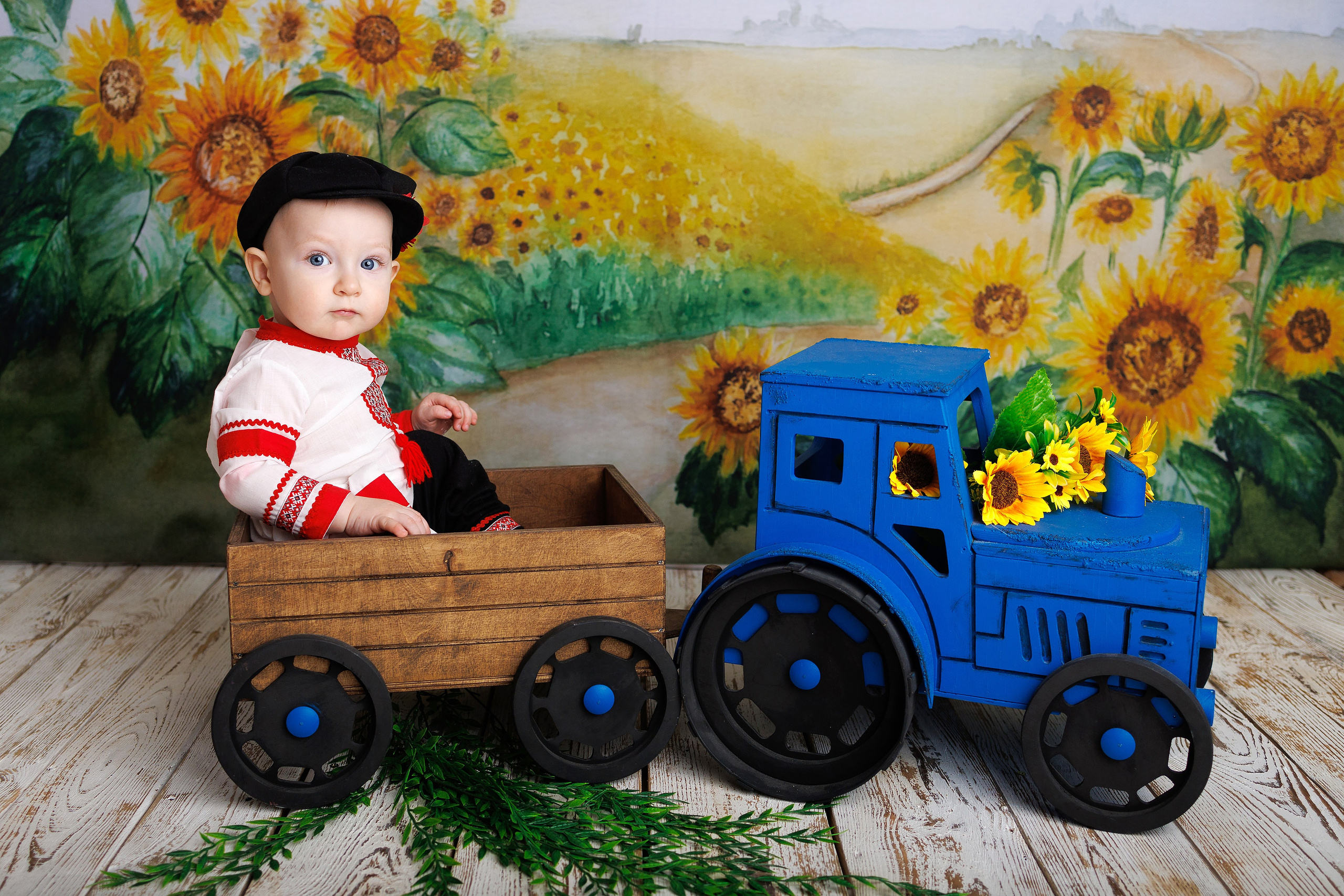 Сашеньке 1 годик. Фотограф новорожденный малышей Новосибирск