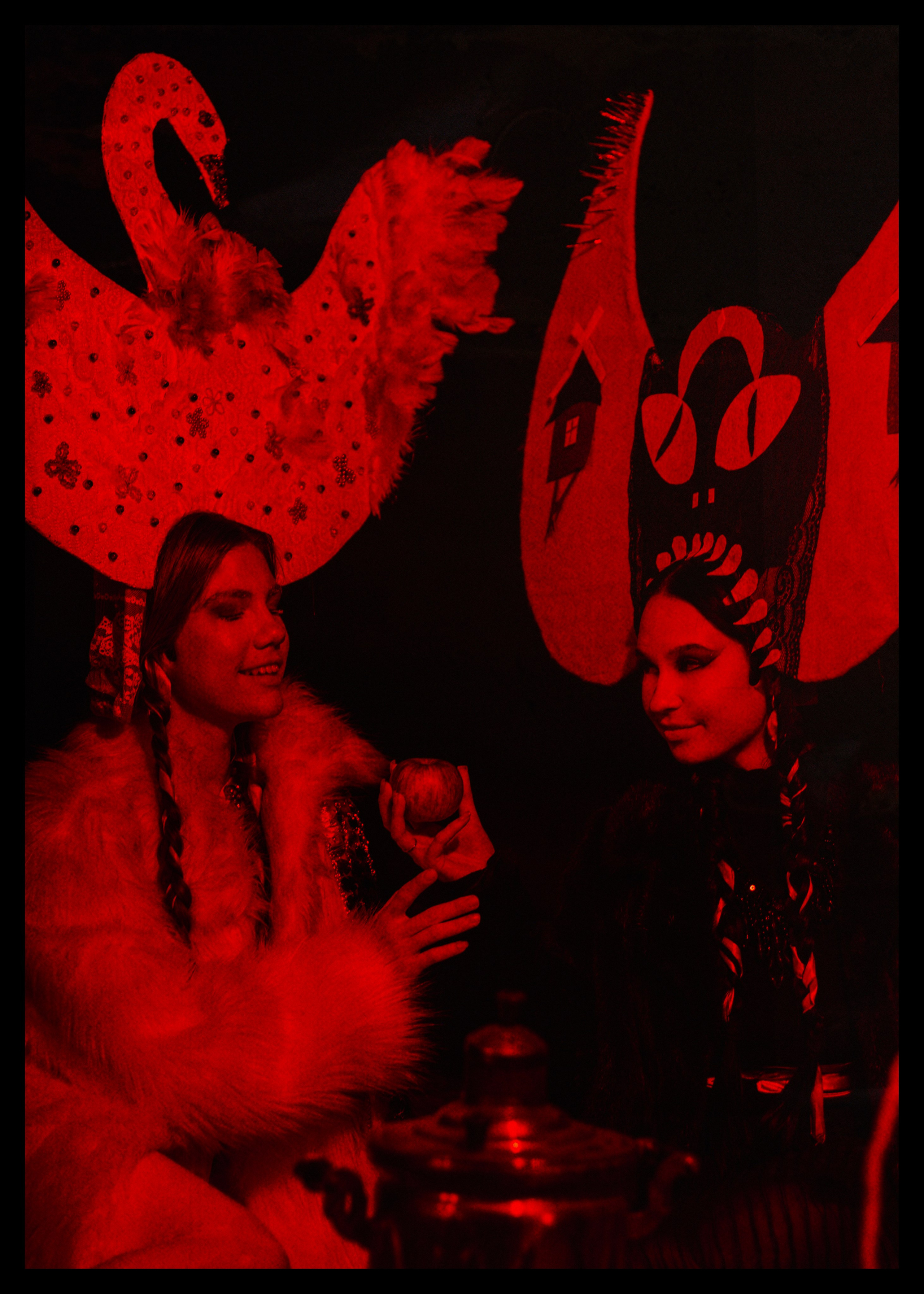 Кокошники. Маська