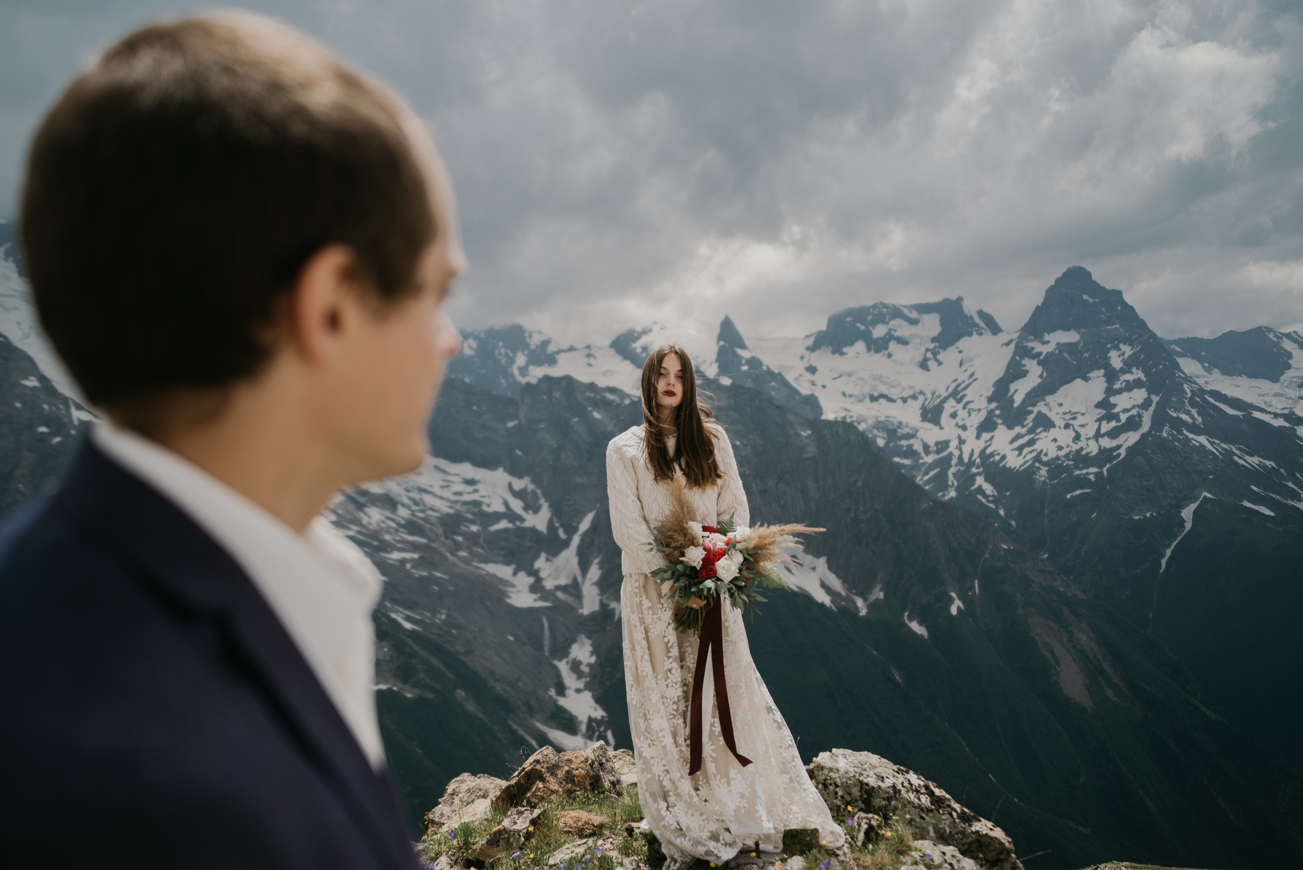 Даня + Настя Домбай. Backpackweddings фотограф и видеограф Ростов-на-Дону Сочи