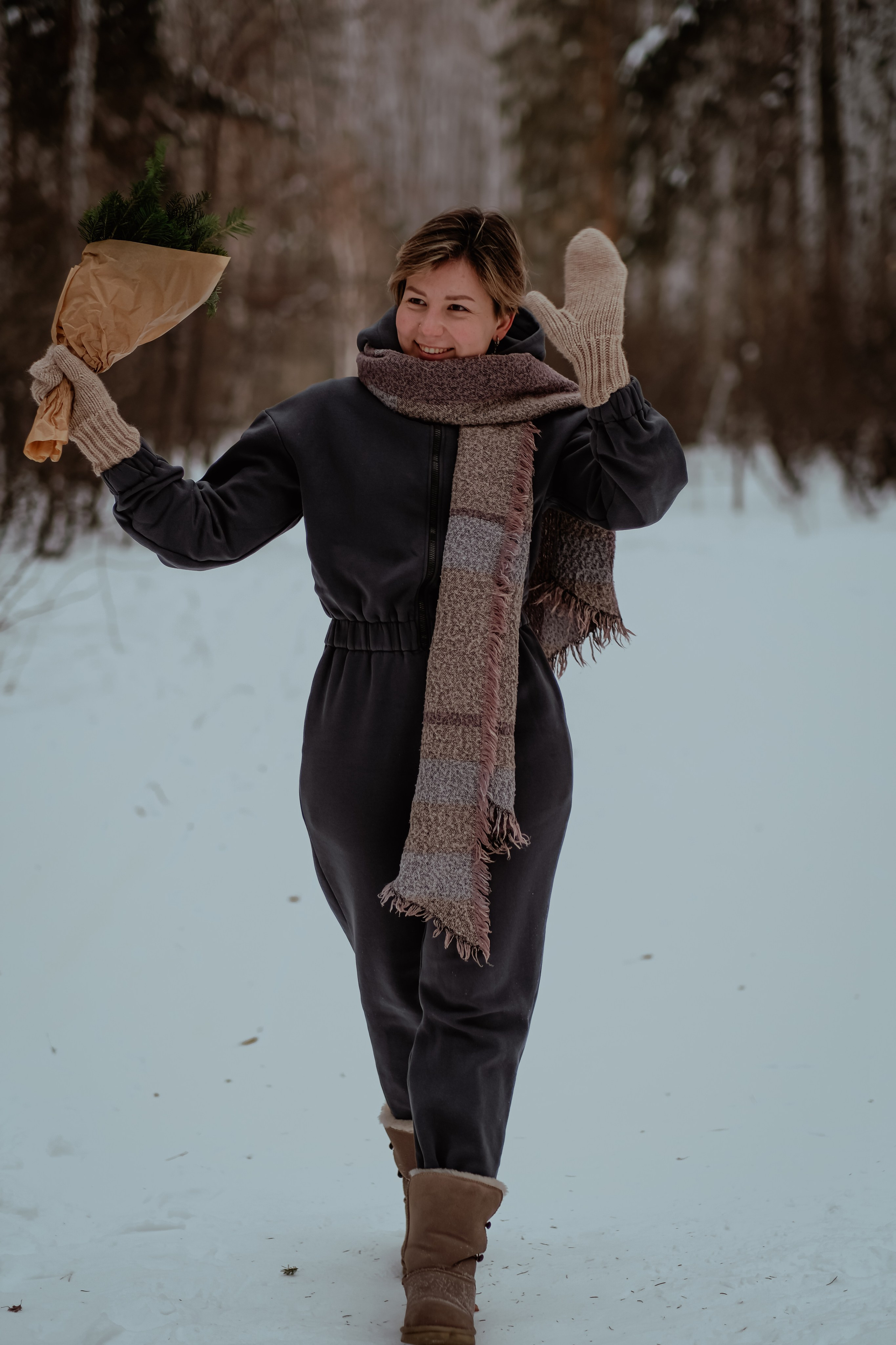 Зимняя прогулка. Свадебный фотограф Челябинск