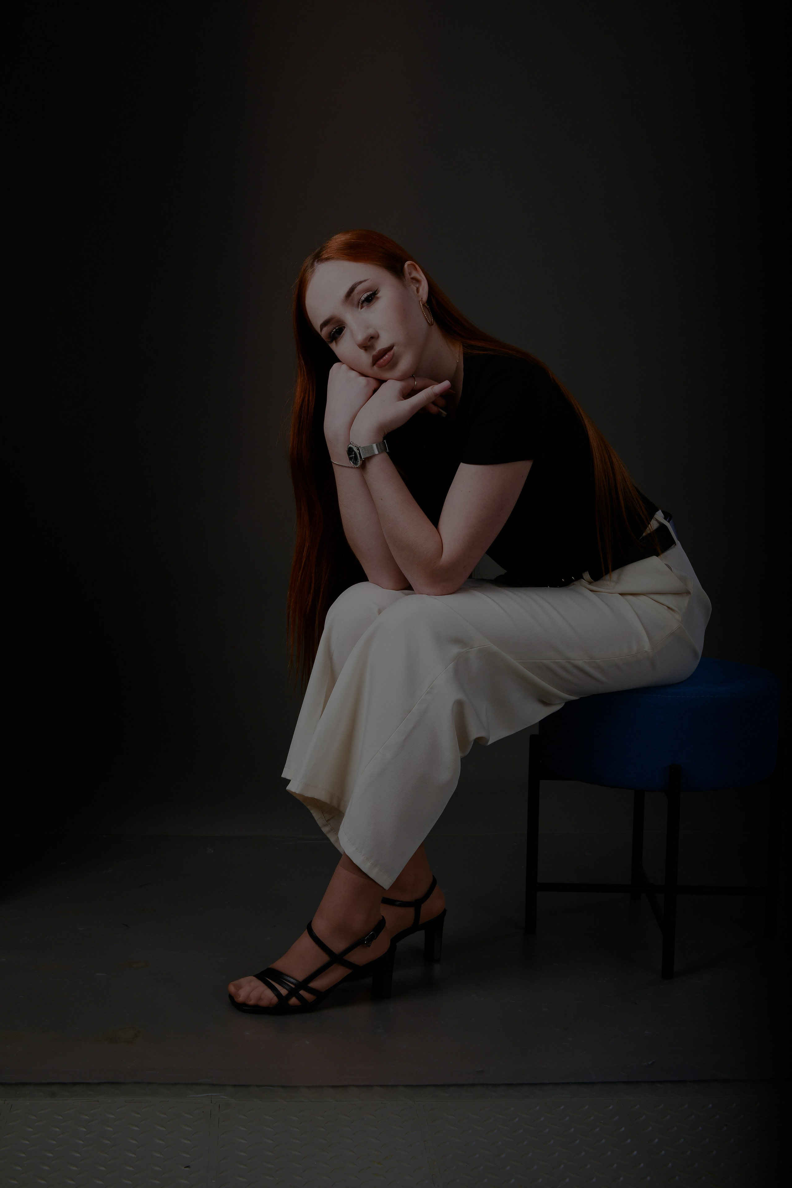 Фотосессия девушки в фотостудии «Light & Soul» I Нижний Новгород. Кадры с фотосессии очаровательной Анастасии И 007