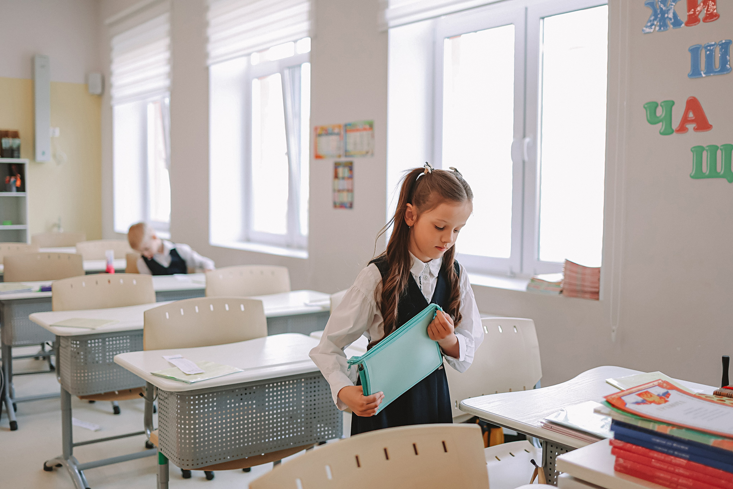 Один день в школе 1 класс. Семейный фотограф Тюмень, фотограф на роды Салмина Мария