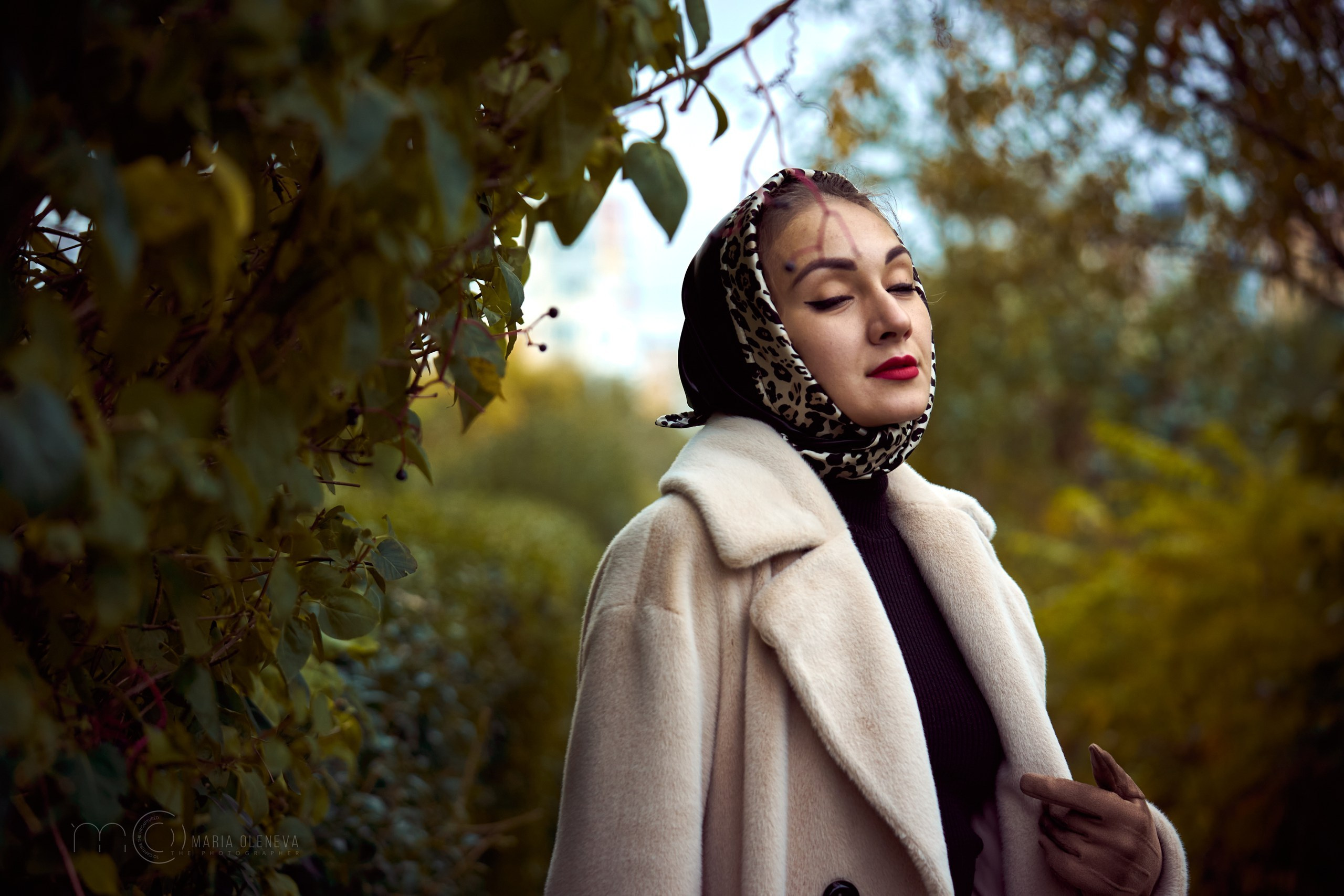 Осенняя фотопрогулка с Кариной. Фотограф Мария Оленева