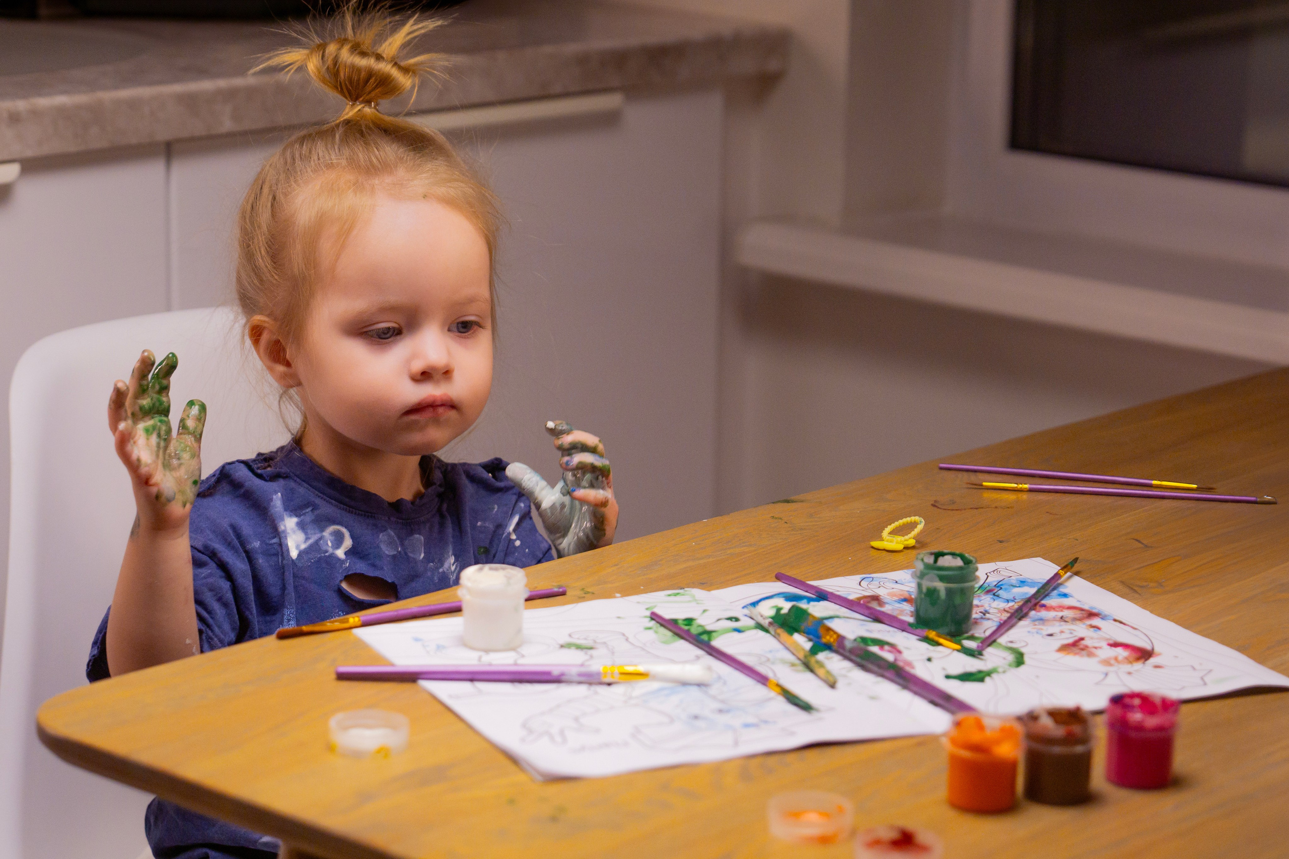 «Домашний вечер». Крамер Юлиана детский и семейный фотограф