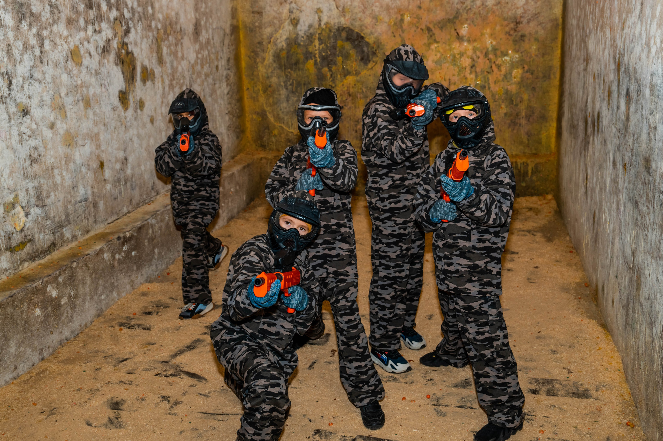 Пейнтбол. Крамер Юлиана детский и семейный фотограф