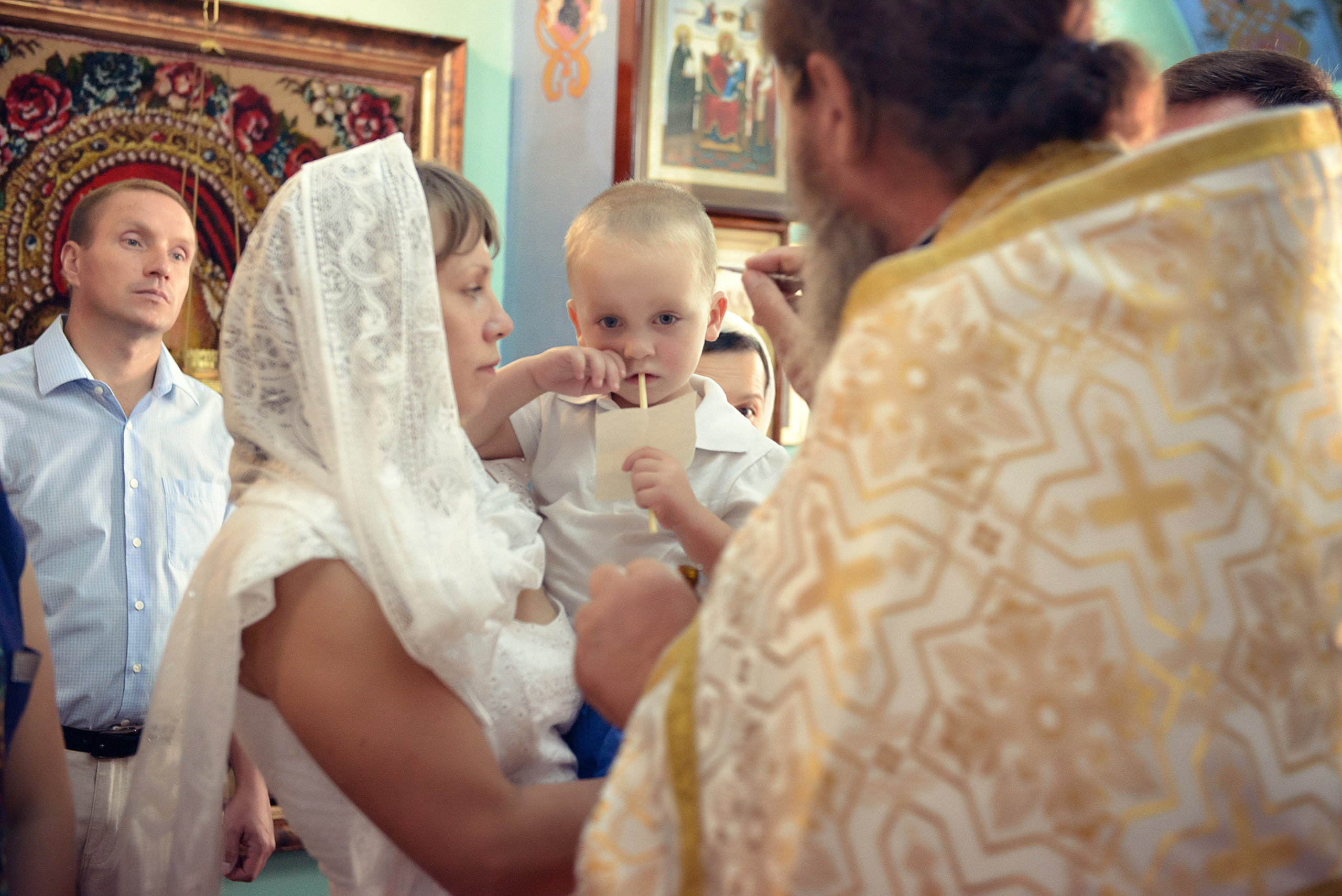 Крещение Платона. Семейный фотограф, женский фототерапевт