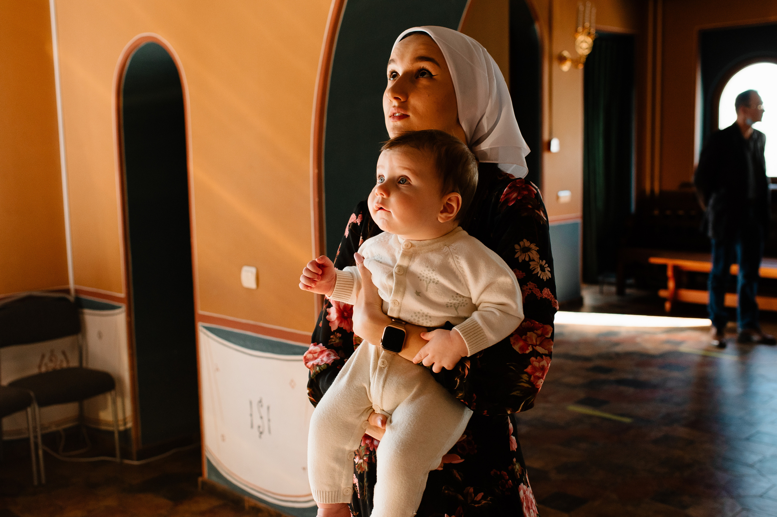 Крещение. Фотограф новорожденных и семей Юлия Коноплева в Москве