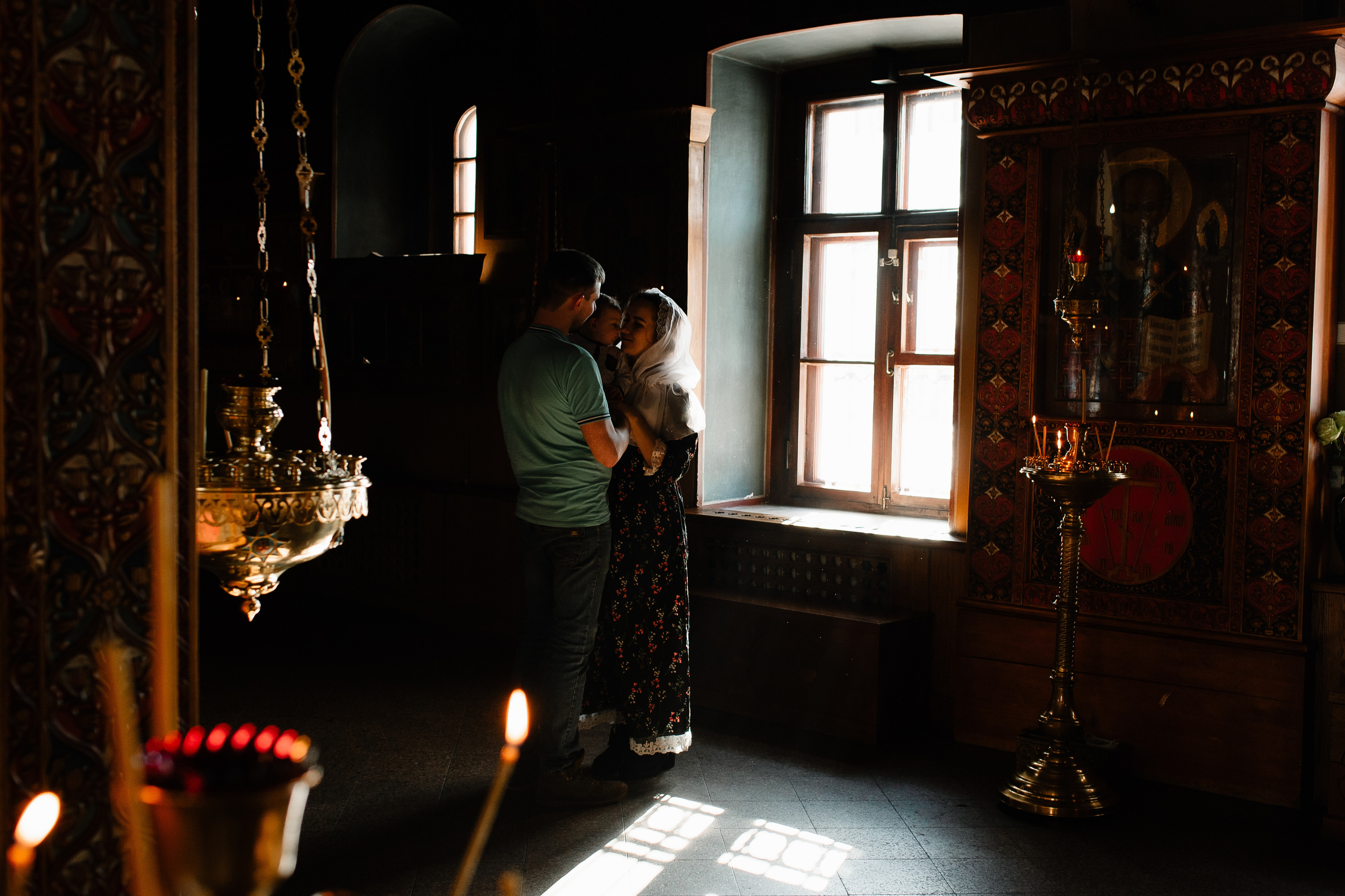Крещение. Фотограф новорожденных и семей Юлия Коноплева в Москве
