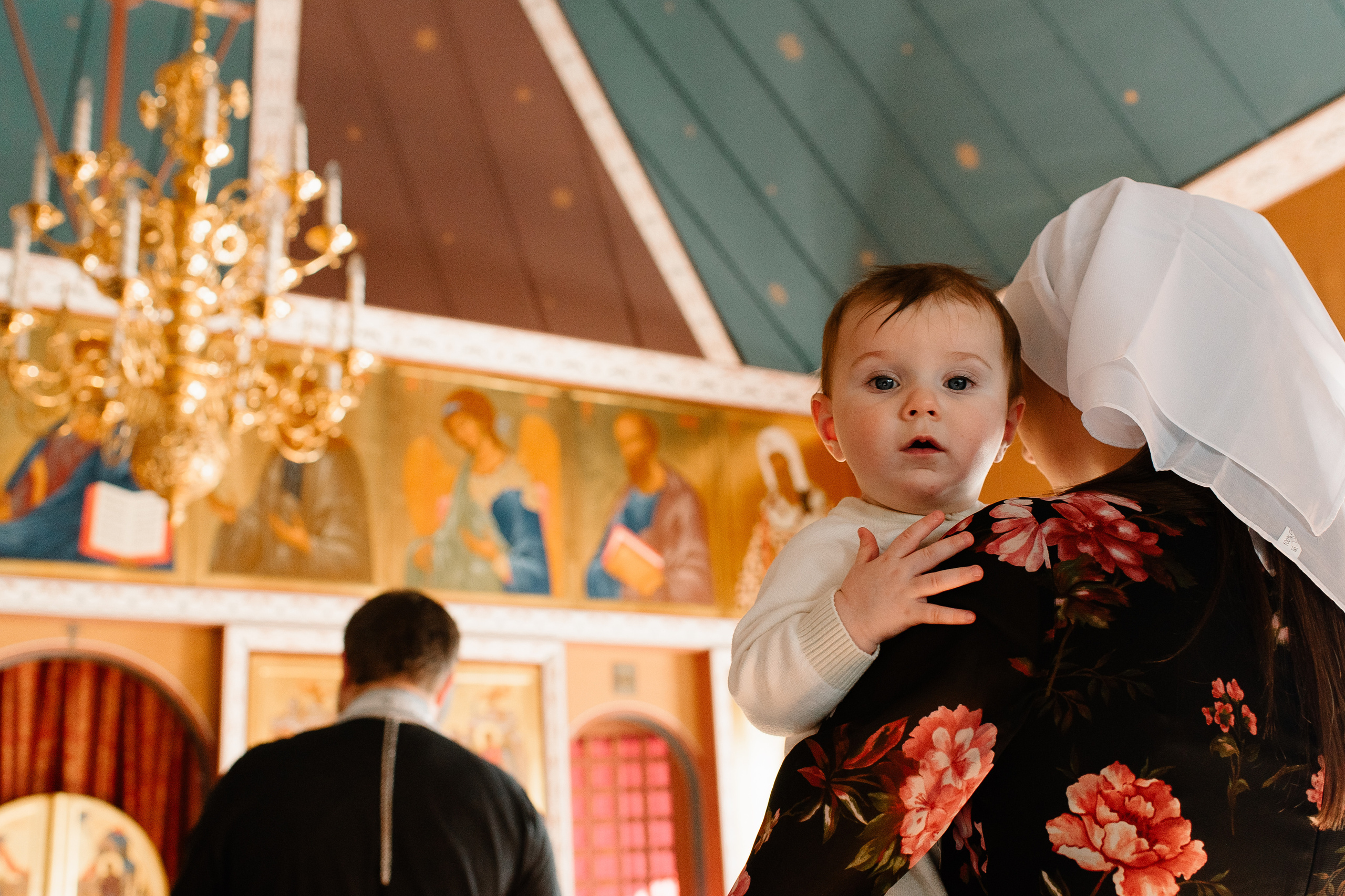 Крещение. Фотограф новорожденных и семей Юлия Коноплева в Москве