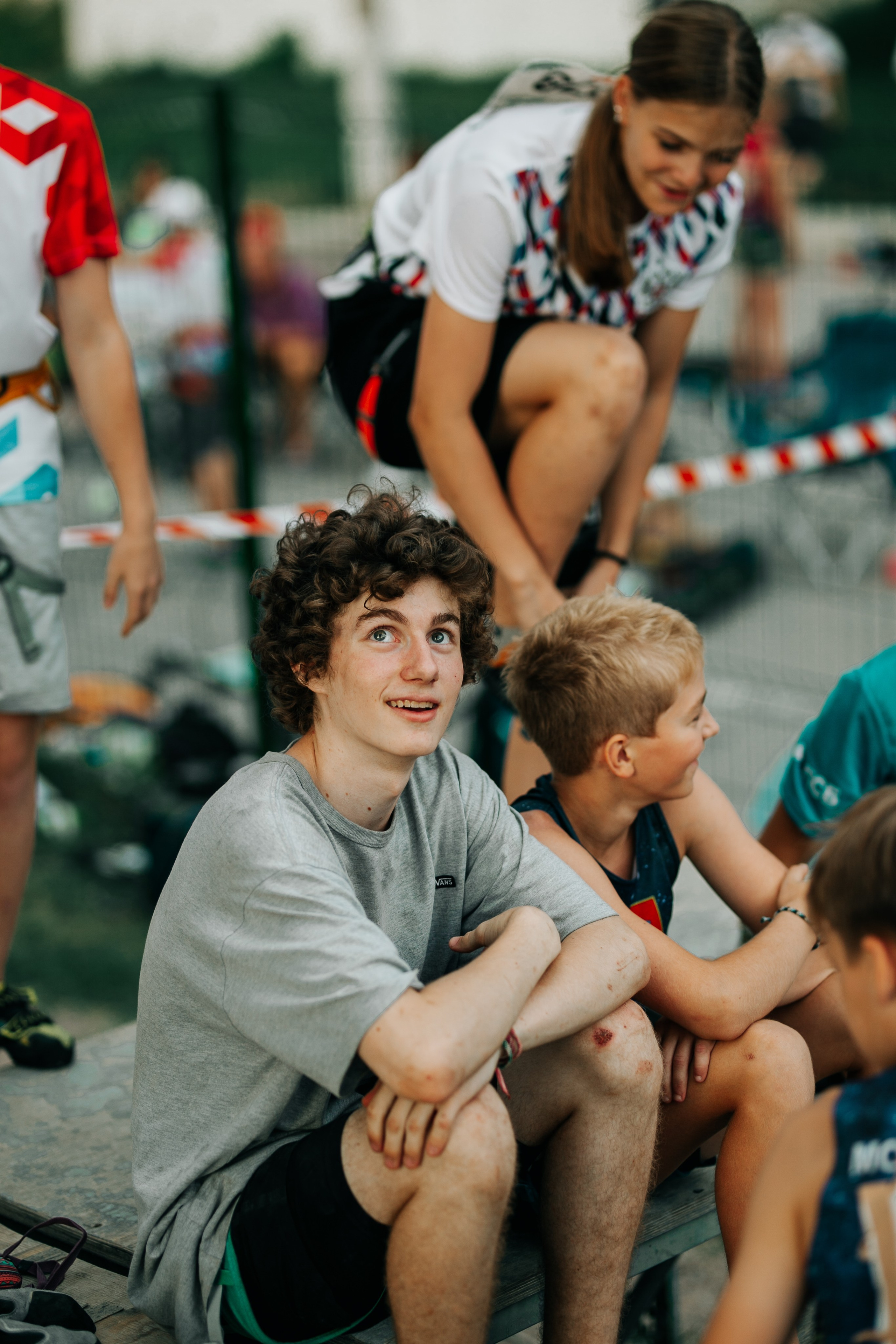 Соревнования по скалолазанию. Фотограф в Крыму