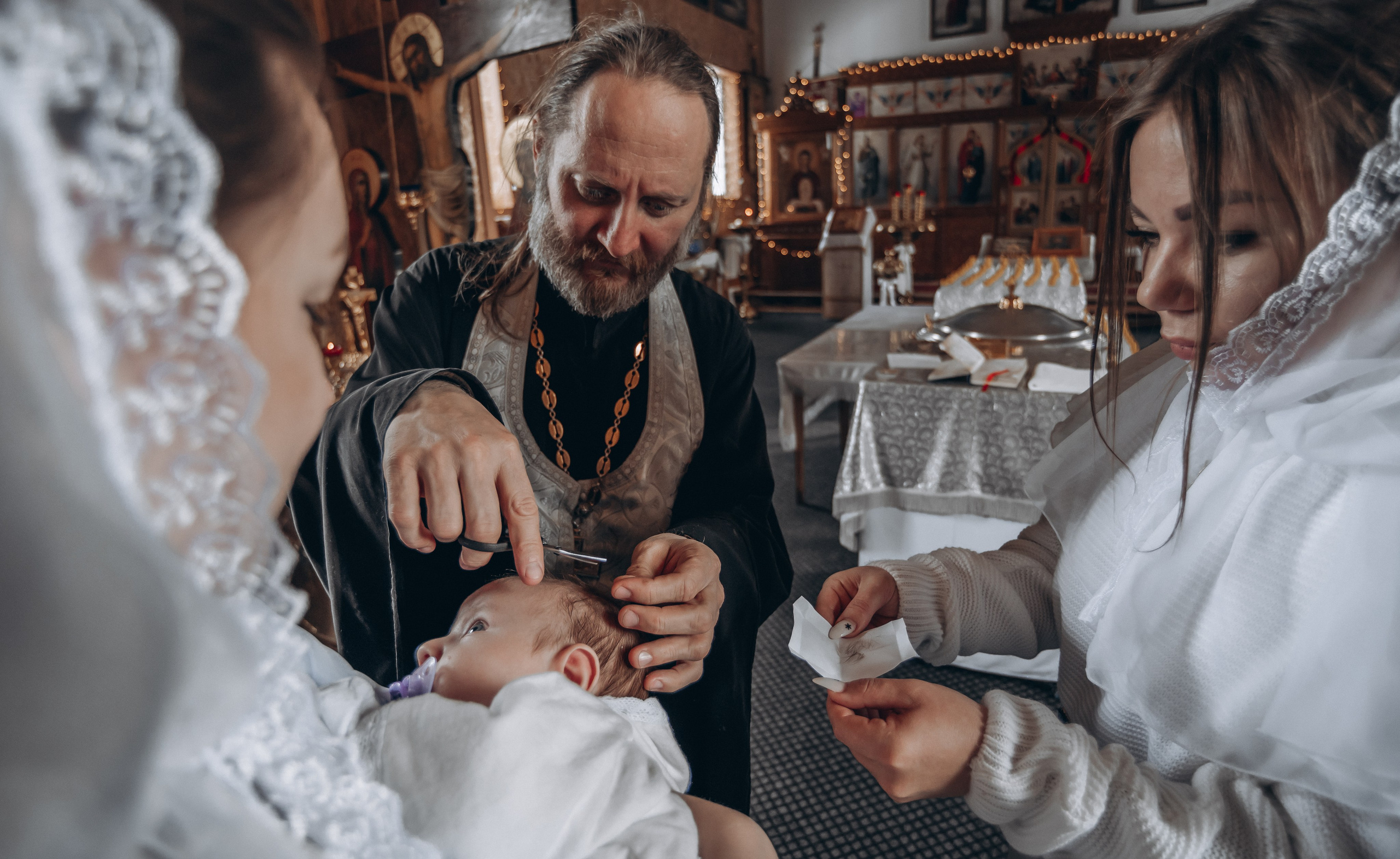 Крещение Арсений. Фотограф в Благовещенске Андрей Сенченко