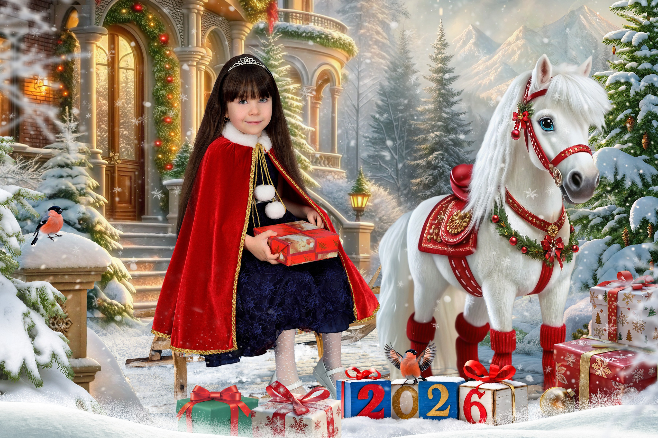 Зима 2026. Выпускные альбомы для школ и детских садов Александр и Динара