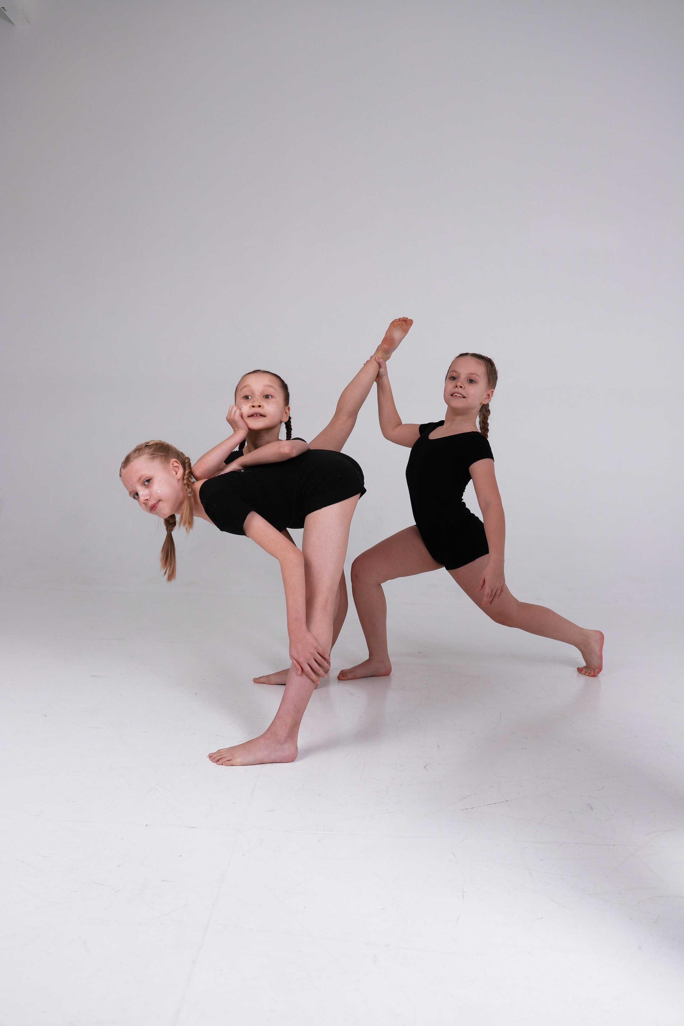 Сьемка на циклорамме. Фотограф Юлия Мальцева