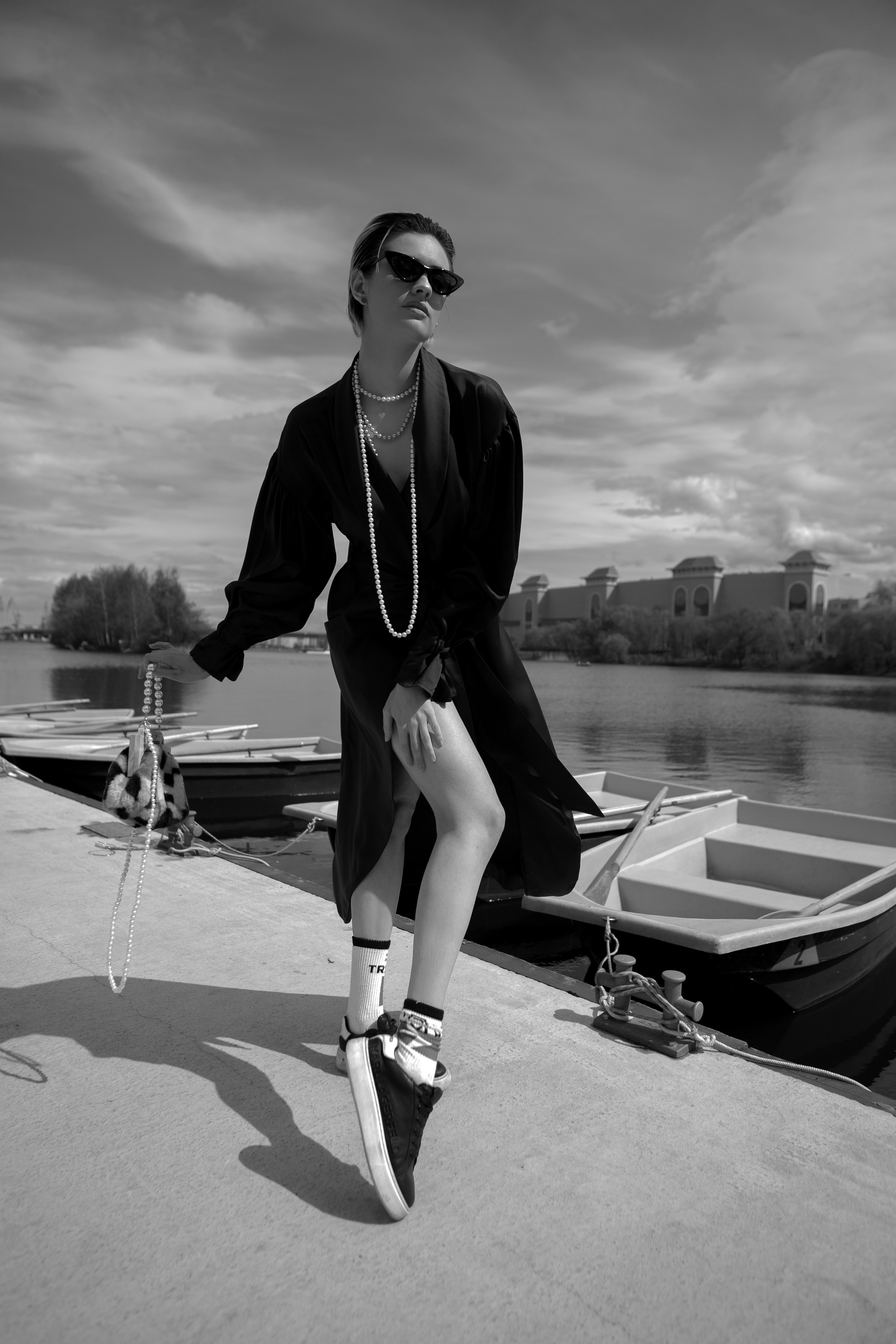 Показ на воде. Свадебный и портретный фотограф Москва