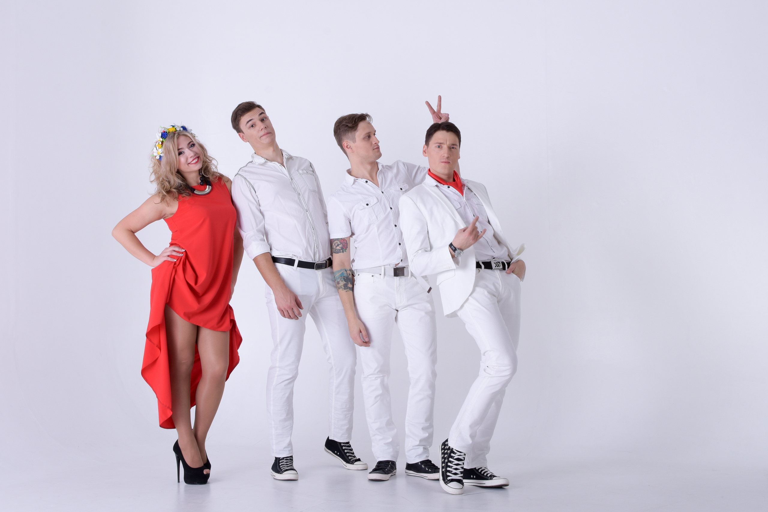 Фотосет для  коллектива в Алматы. Фотограф в Алматы Новгородская Мария