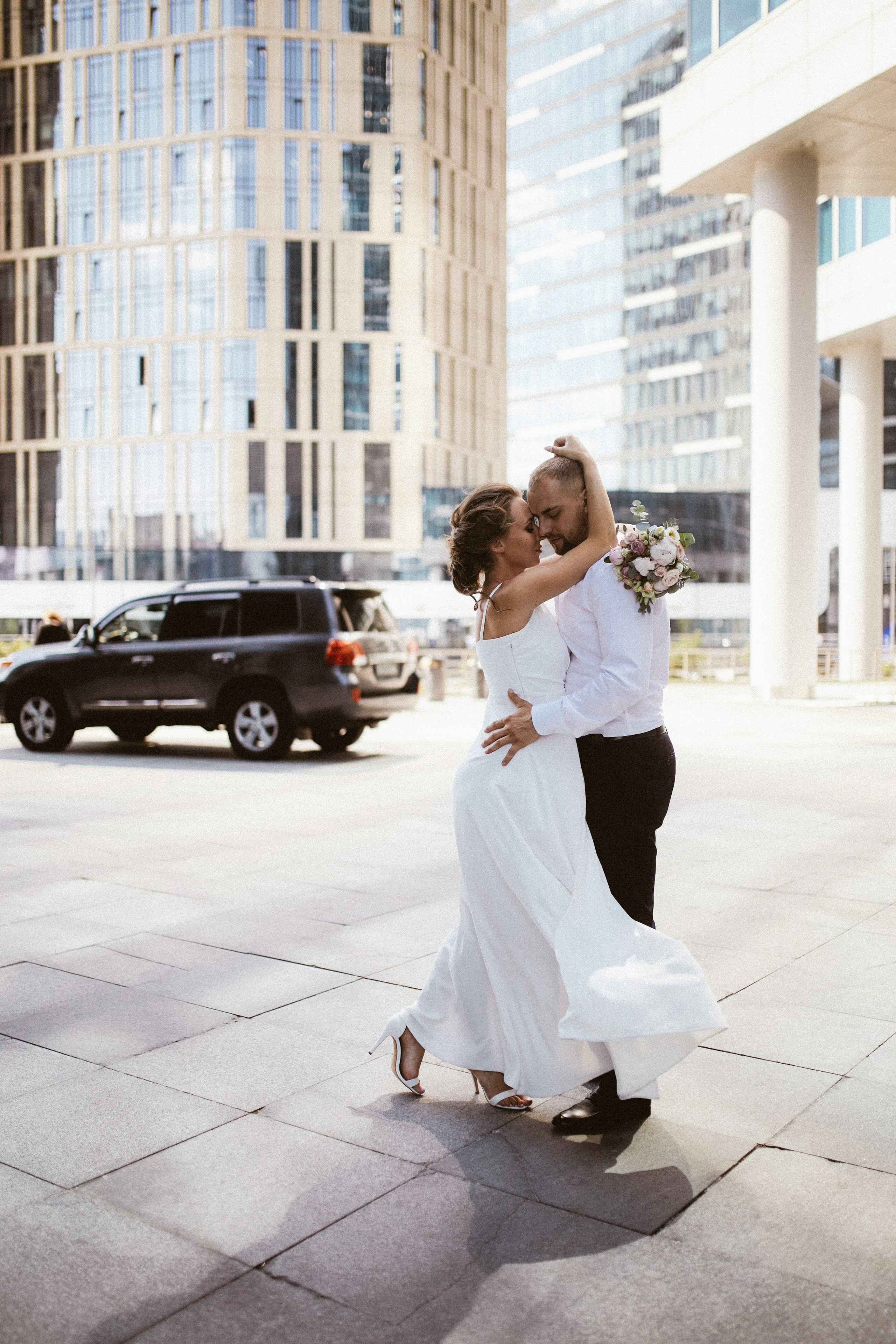Свадьба в Сити. Портретный фотограф в Москве Мария Варлей