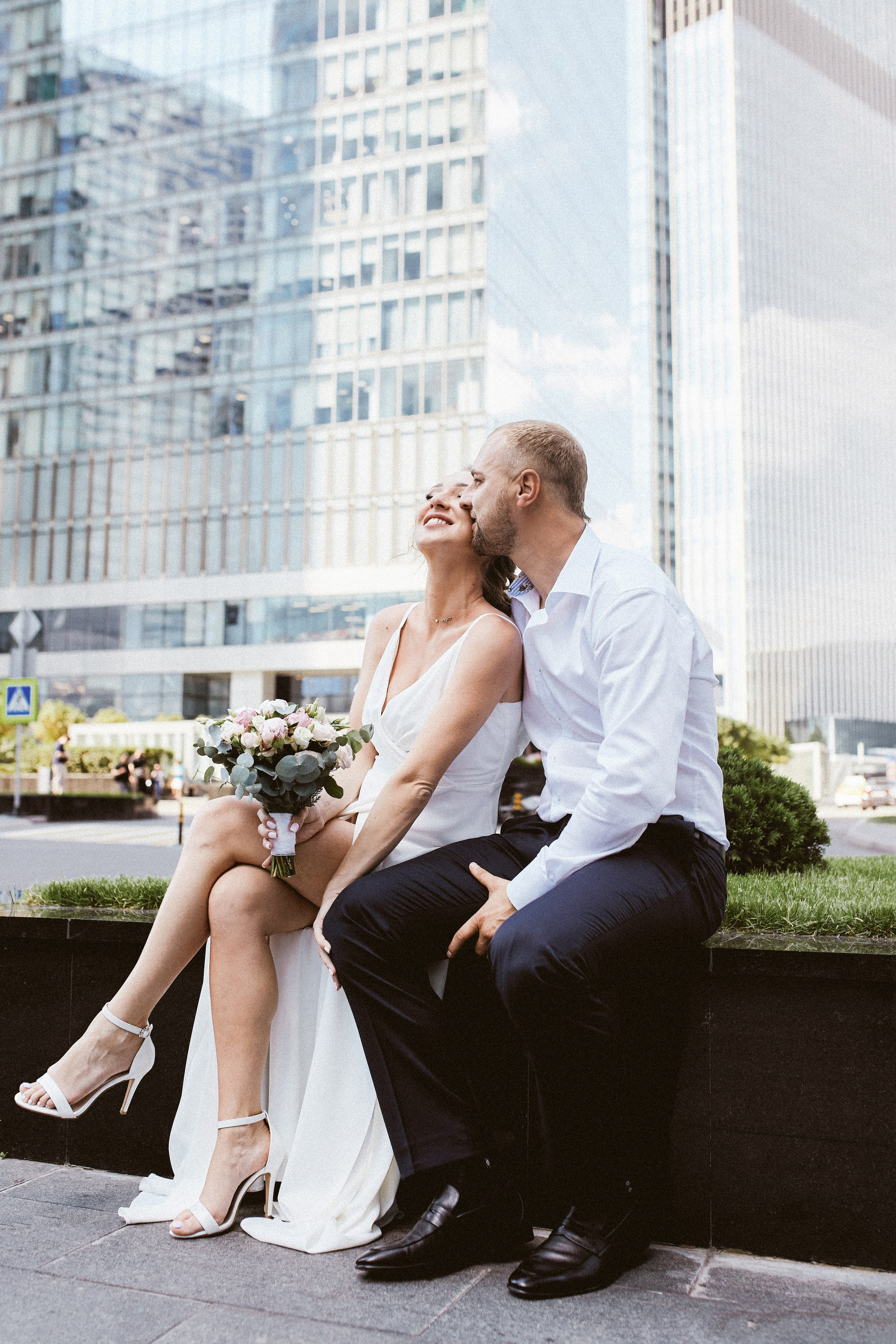 Свадьба в Сити. Портретный фотограф в Москве Мария Варлей