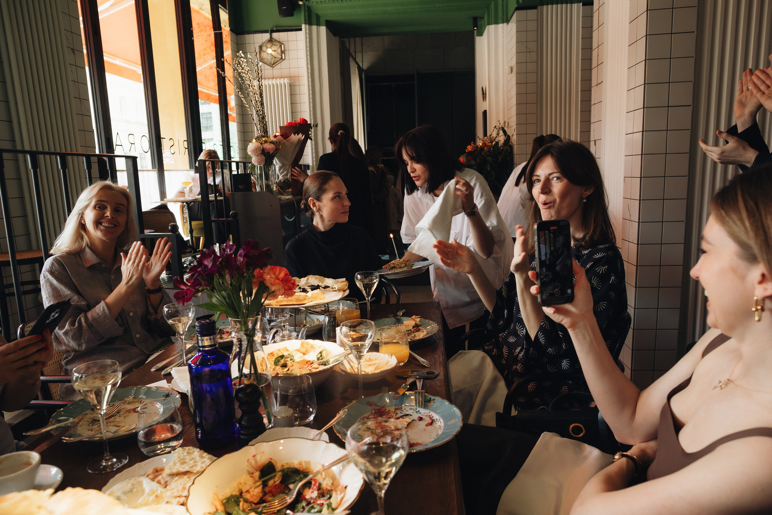 Ресторан MINA день рождения Наталья. Портретный фотограф в Москве и МО Зимина Татьяна