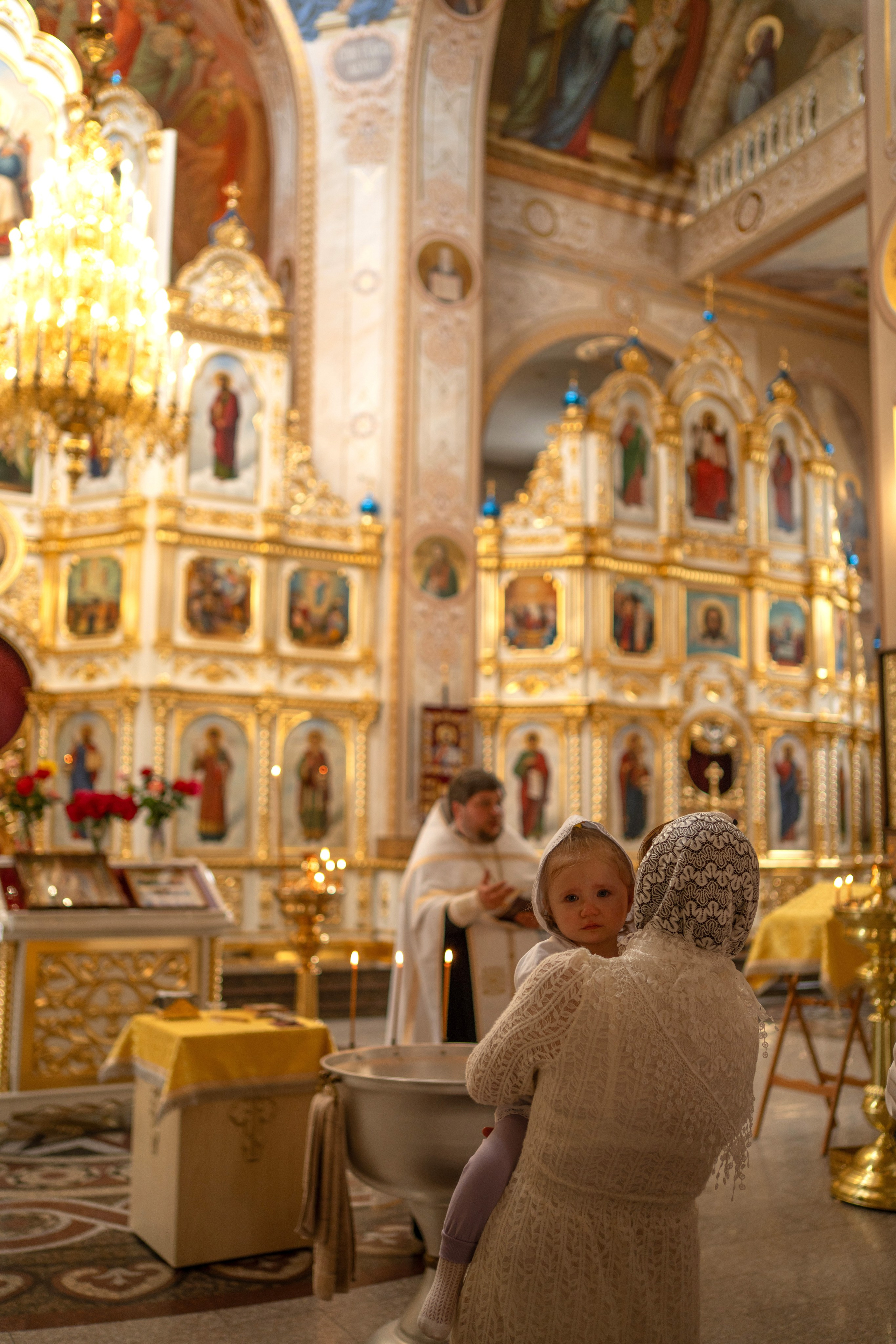 Таинство крещения Екатерины