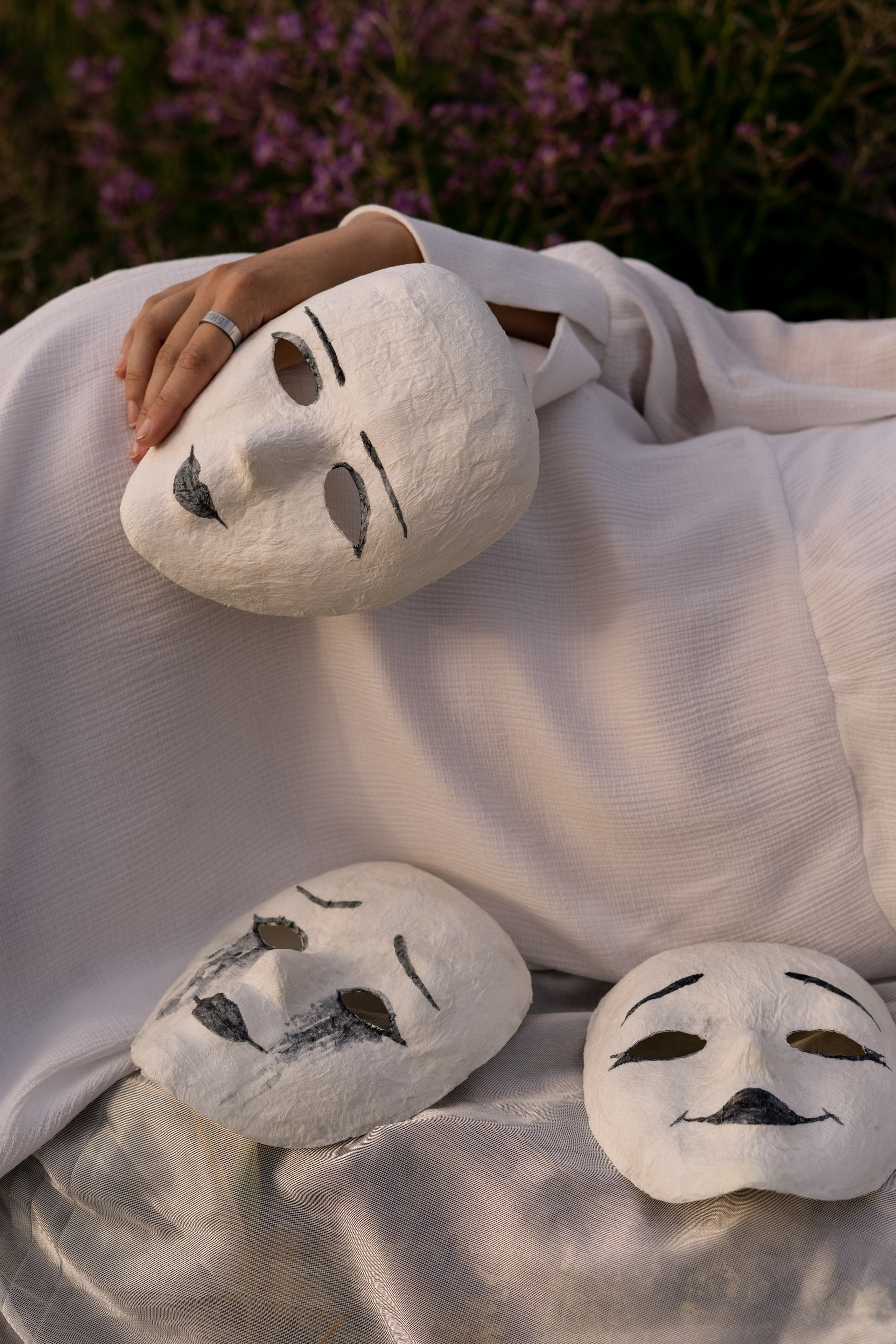 Съемка с масками (София). Фотограф Ирина Иванова