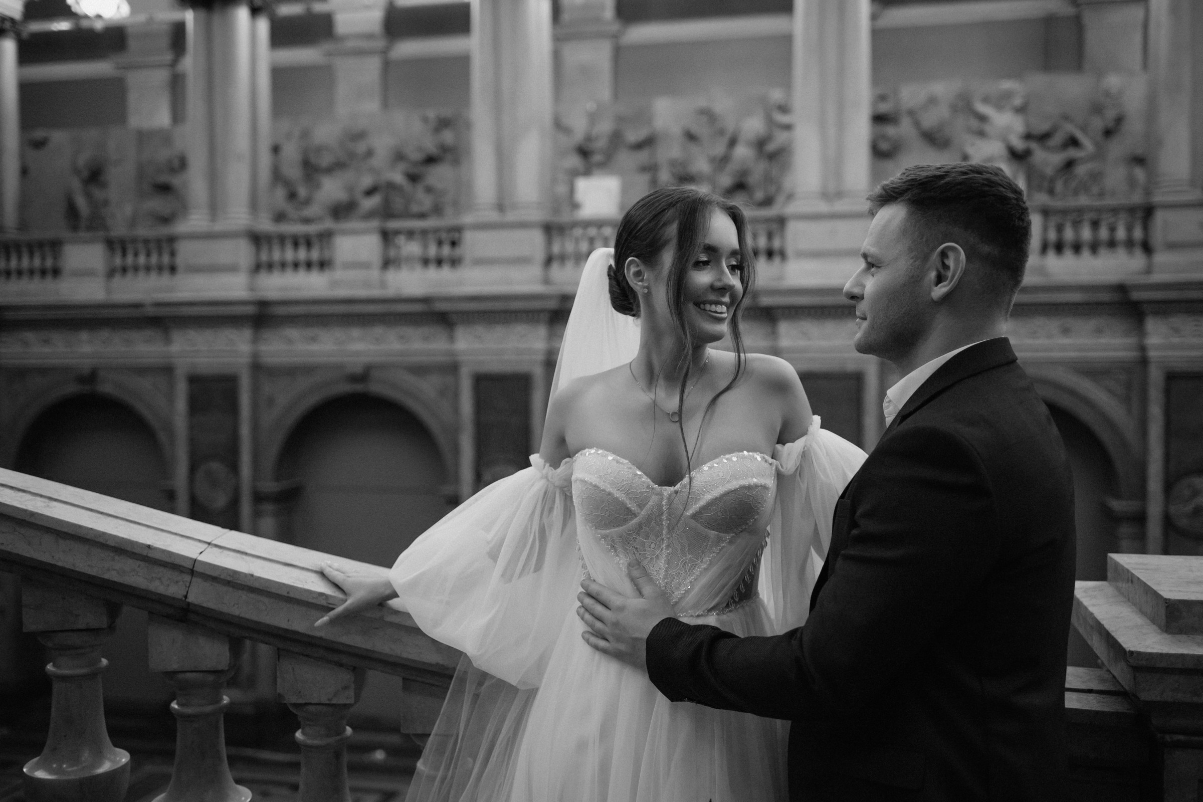 свадебная фотосессия в академии Штиглица