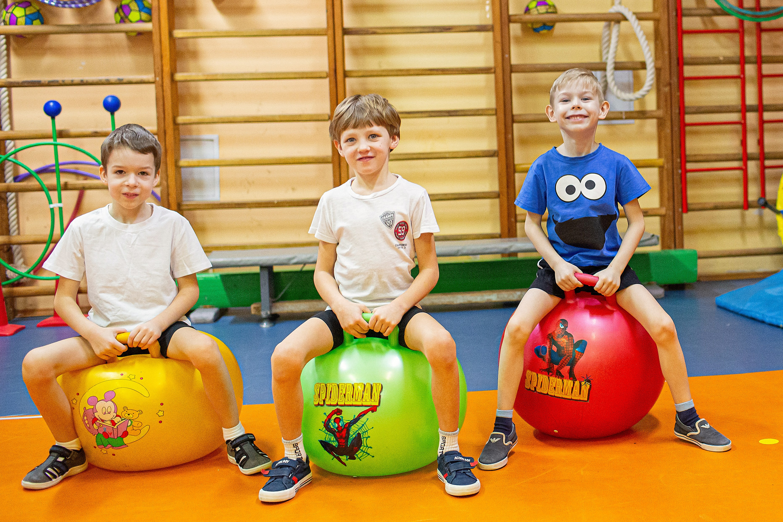 Физкультура в детском саду. Свадебный, семейный, детский фотограф в Санкт-Петербурге