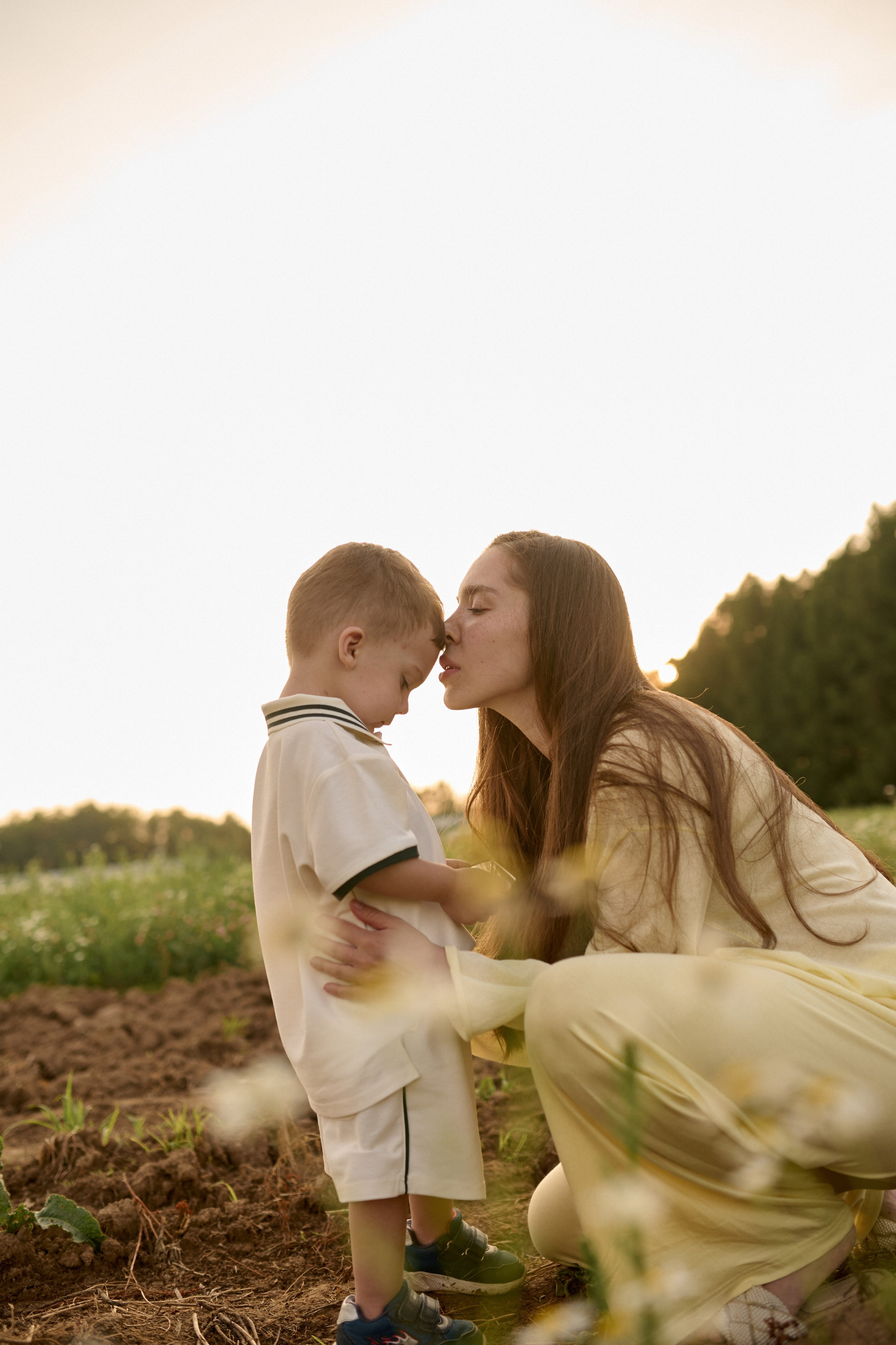 Рома, Оля, Максим и ромашки. Семейный и свадебный lifestyle-фотограф в Москве Мария Петрова